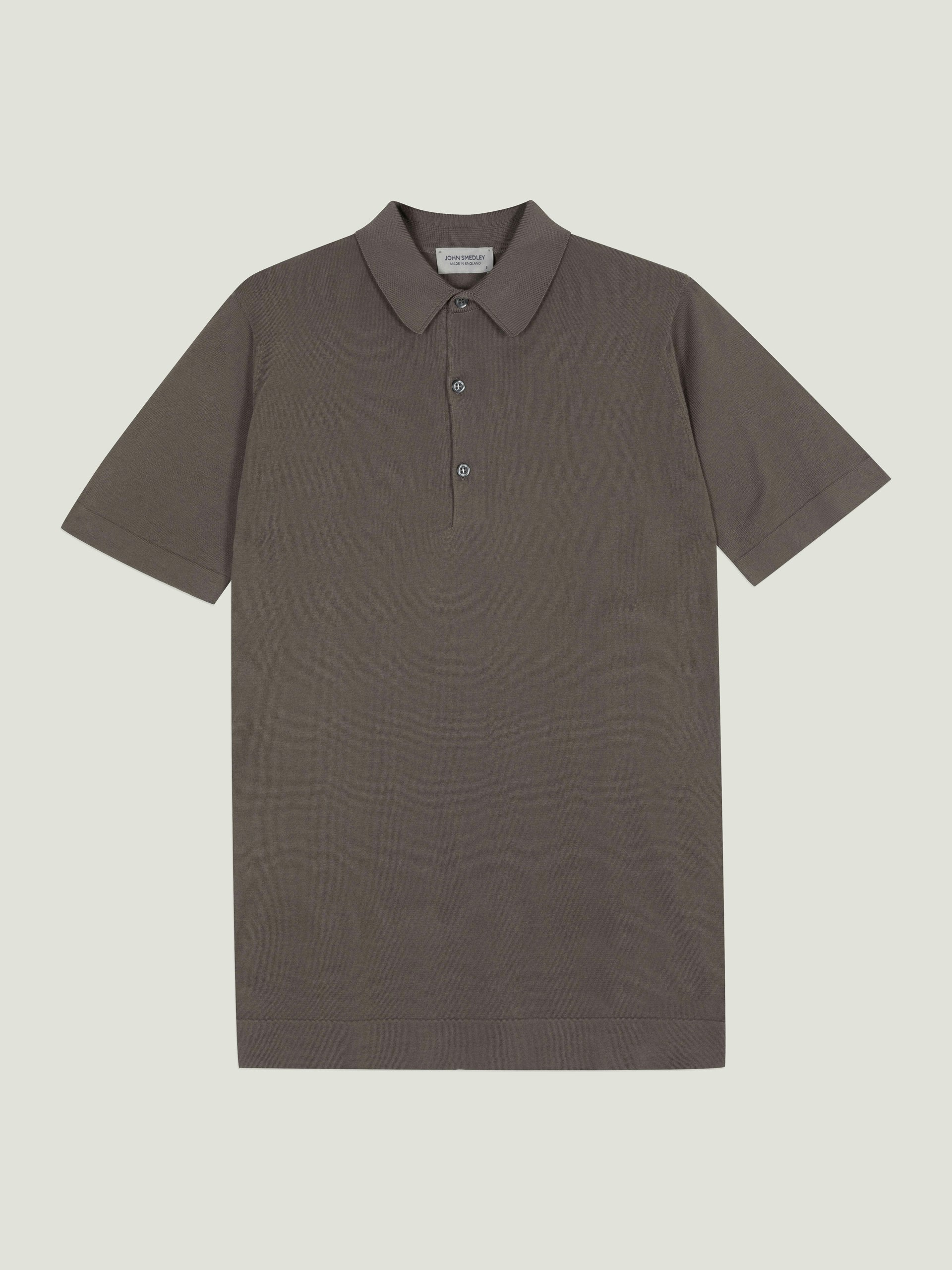 Mycroft - John Smedley's Sea Island Cotton Polo Shirt | John Smedley