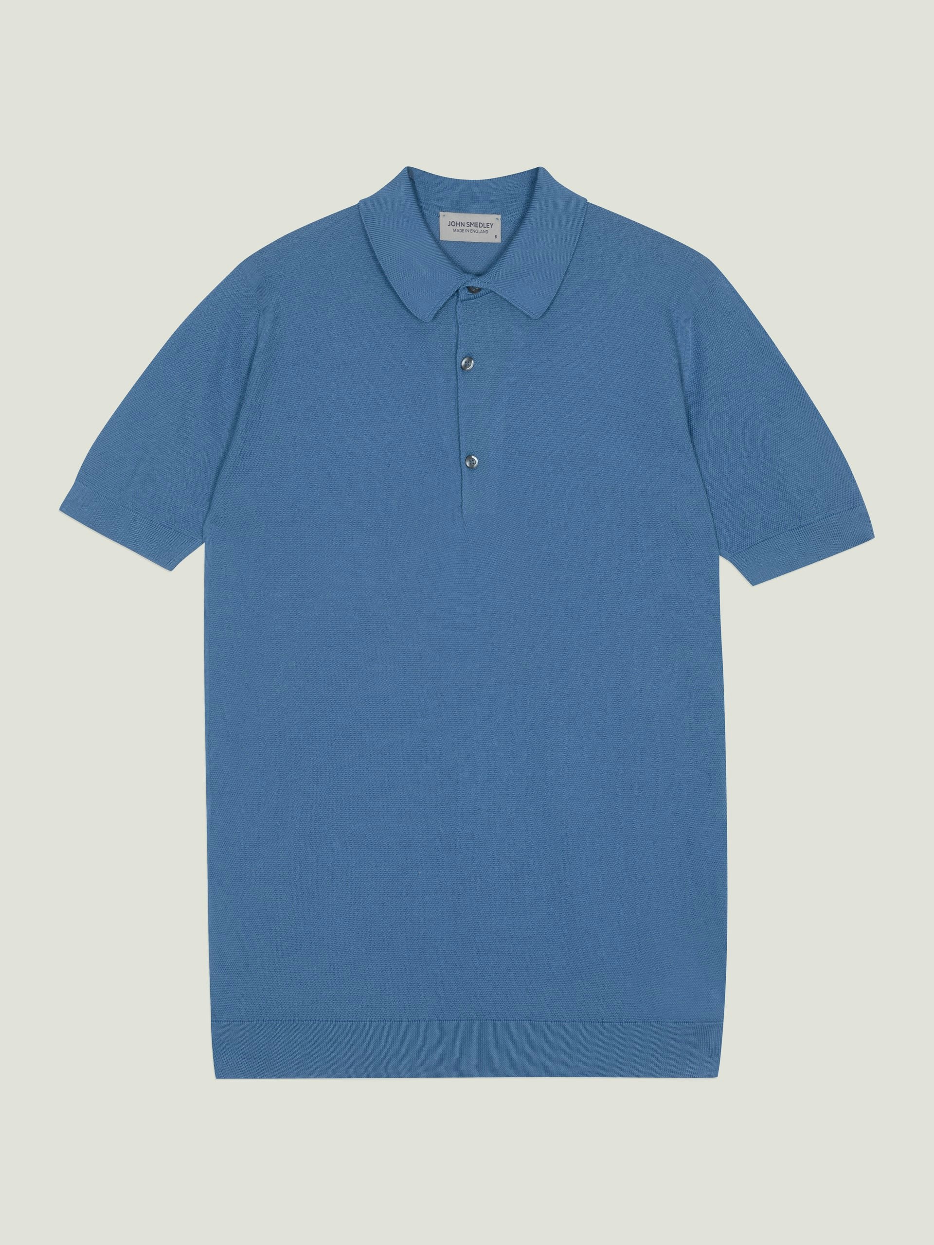 Isis John Smedley Sea Island Cotton Polo Shirt | John Smedley