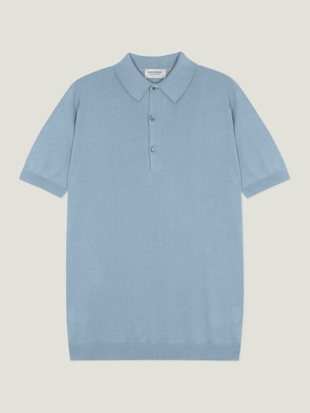 Adrian - John Smedley's Sea Island Cotton Polo Shirt | John Smedley