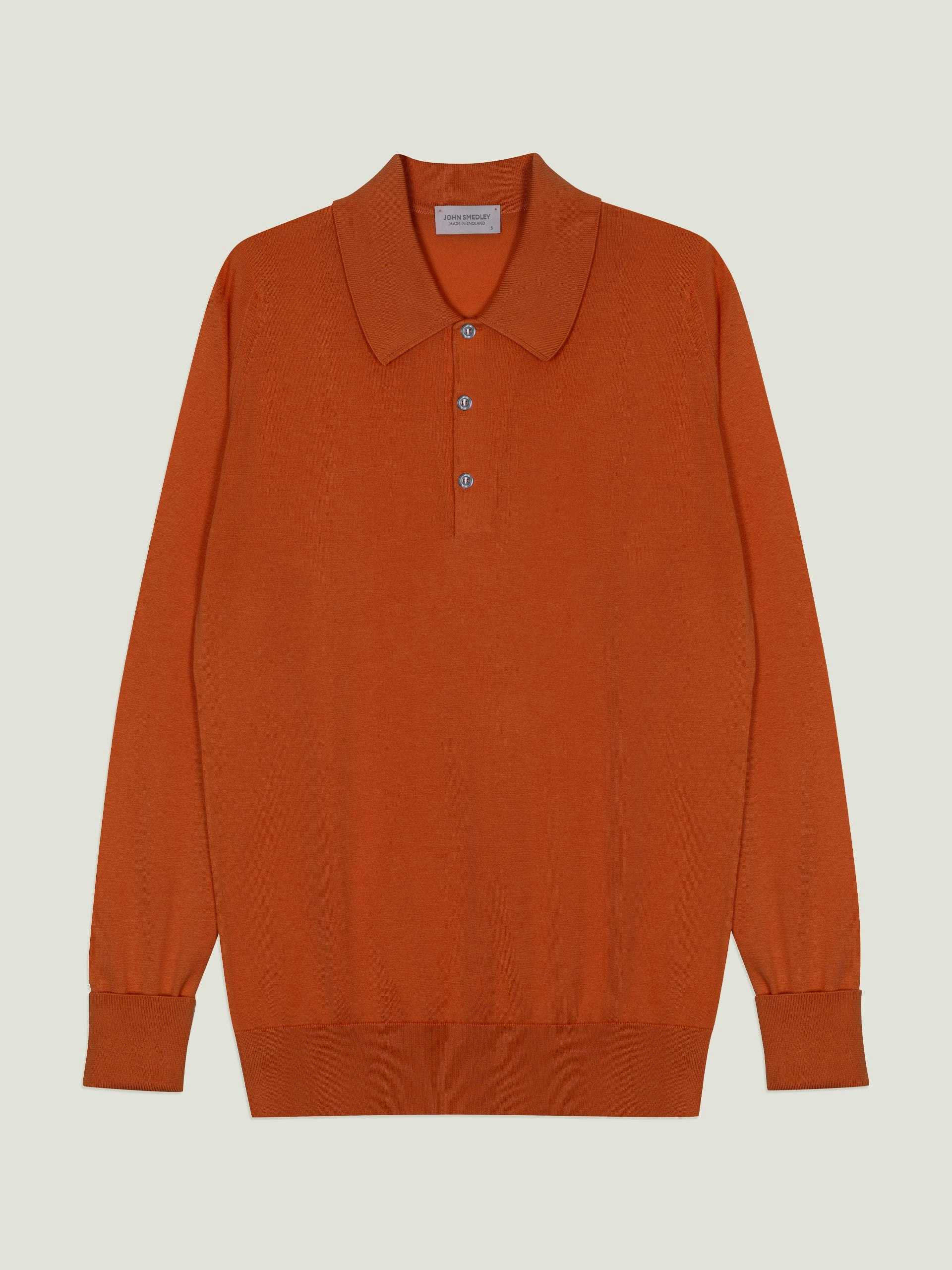 Finchley - John Smedley's Sea Island Cotton Polo Shirt | John Smedley
