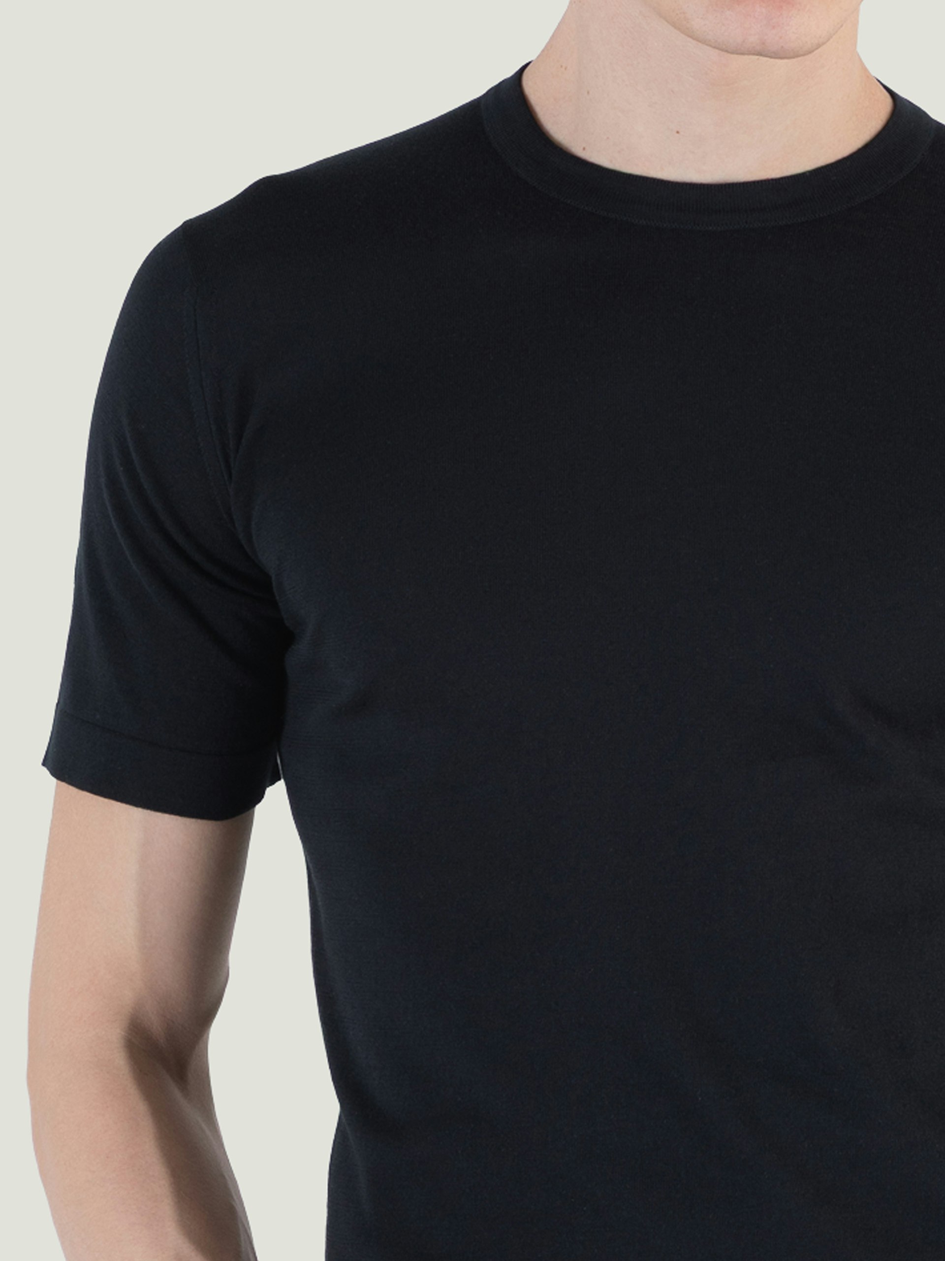 Lorca - John Smedley's Sea Island Cotton T-Shirt | John Smedley