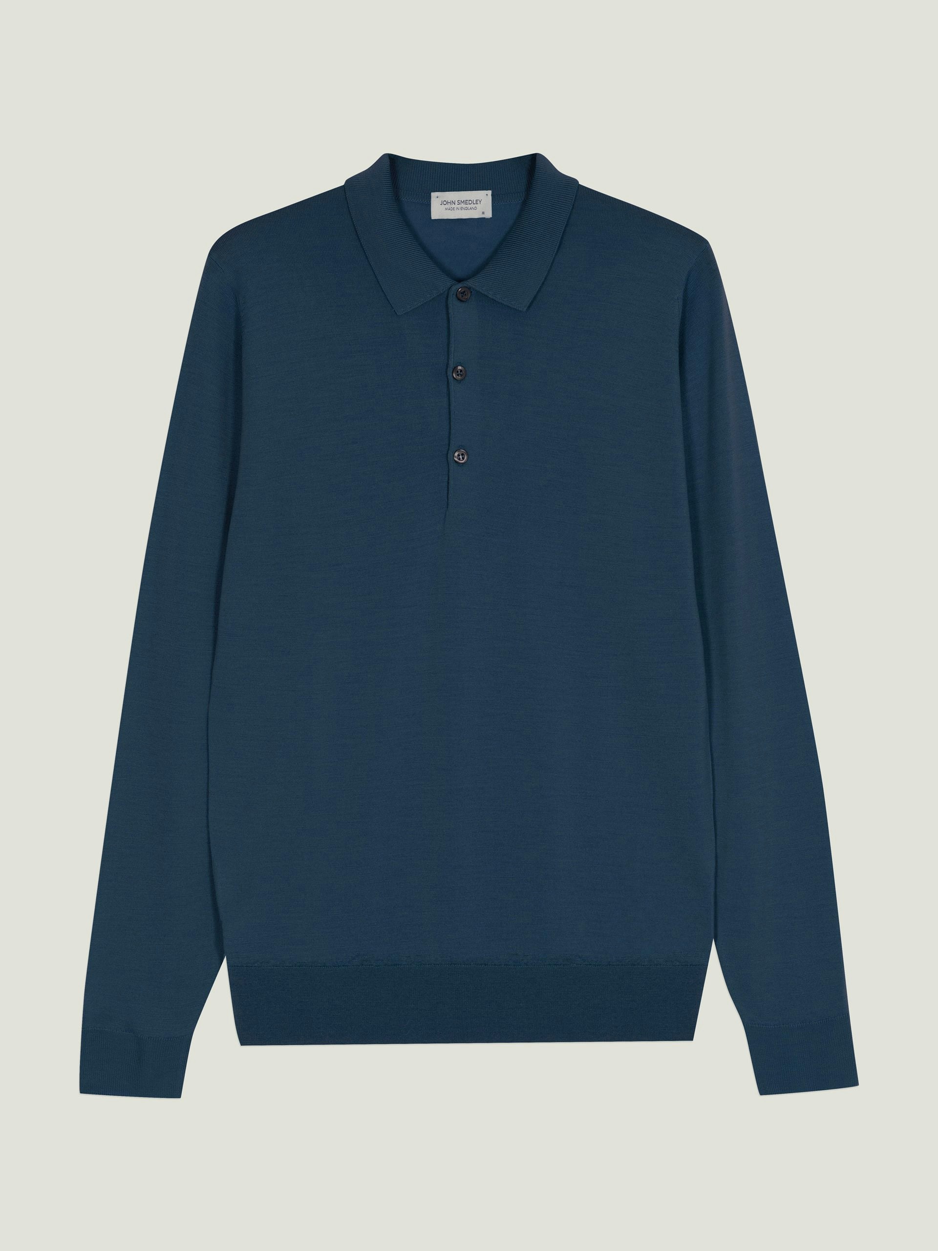 Belper - Extra Fine Merino Wool Polo Shirt | John Smedley