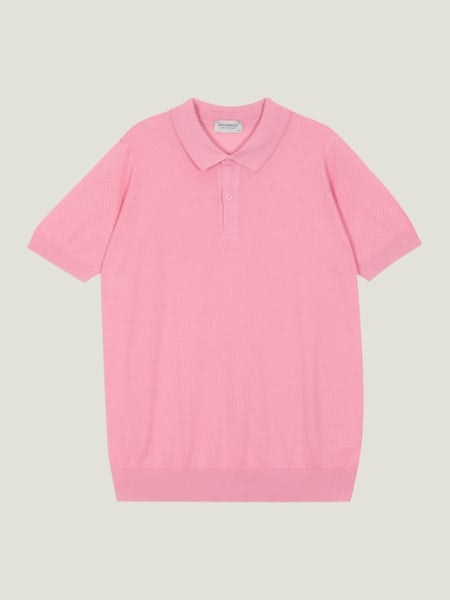 JOHN SMEDLEY SEA COTTON POLO エクリュ Calun - John Smedley's Sea Island Cotton Polo Shirt | John Smedley