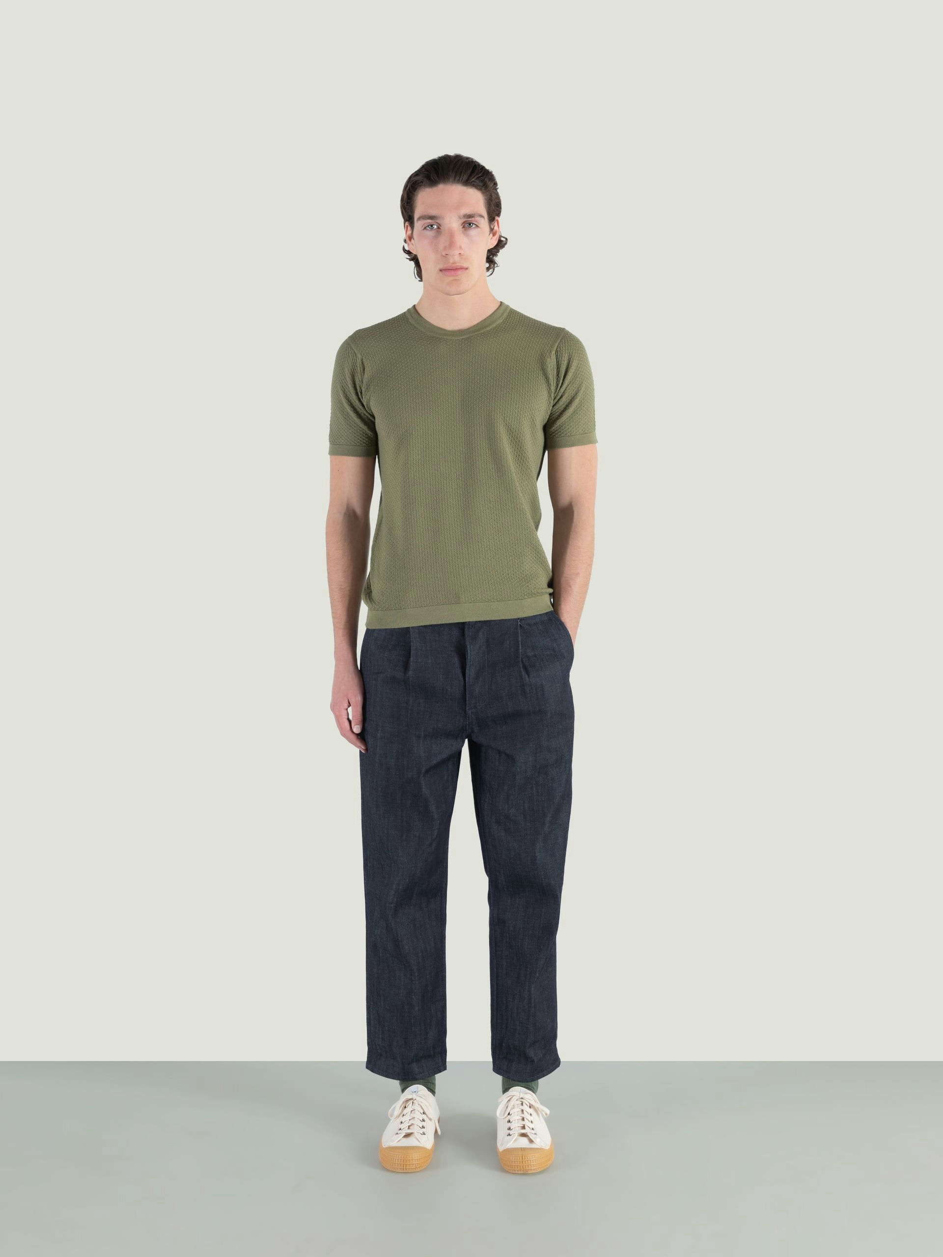 Forrest - John Smedley's Sea island Cotton T-Shirt | John Smedley