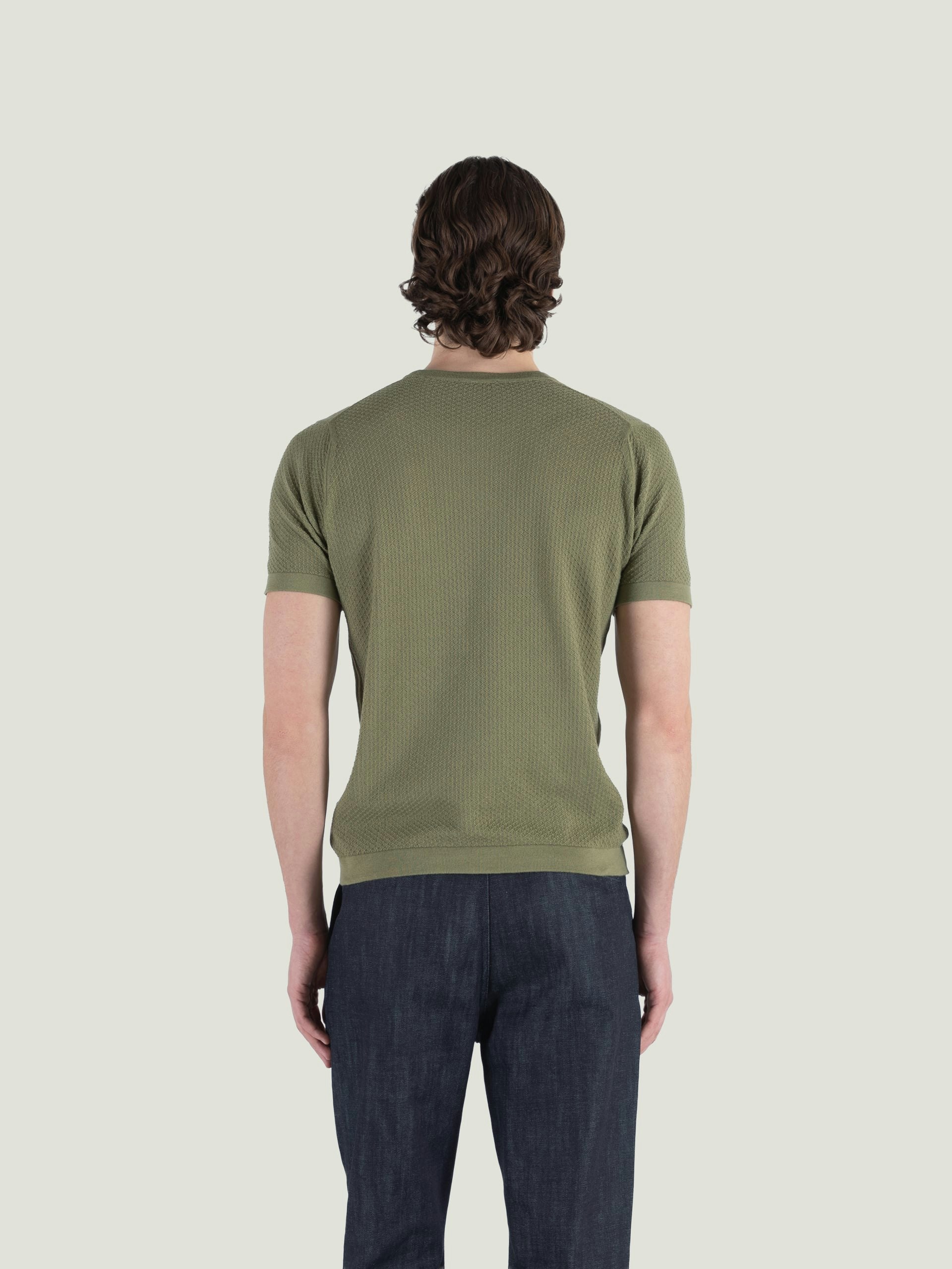 Forrest - John Smedley's Sea island Cotton T-Shirt | John Smedley