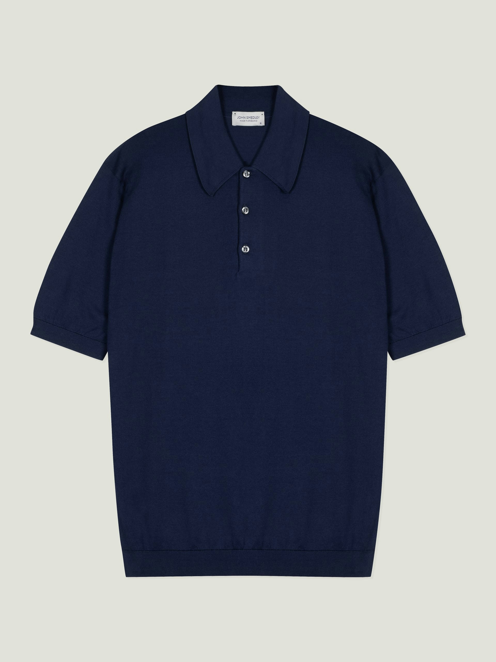 Men's Polo Shirts | Sea Island Cotton & Merino Wool | John Smedley