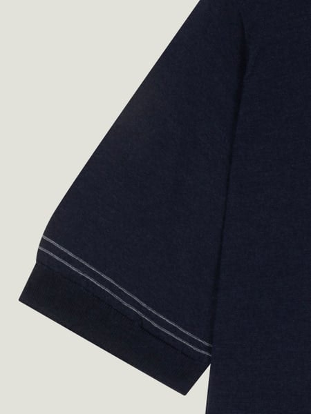 Monroe - John Smedley's Anglo Indian Gauze Polo Shirt | John Smedley