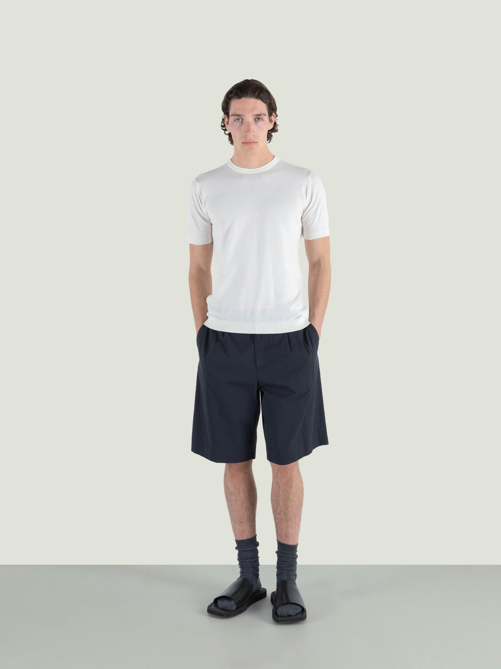 Park - John Smedley's Sea Island Cotton T-Shirt | John Smedley