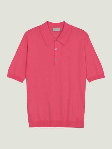Isis John Smedley Sea Island Cotton Polo Shirt | John Smedley