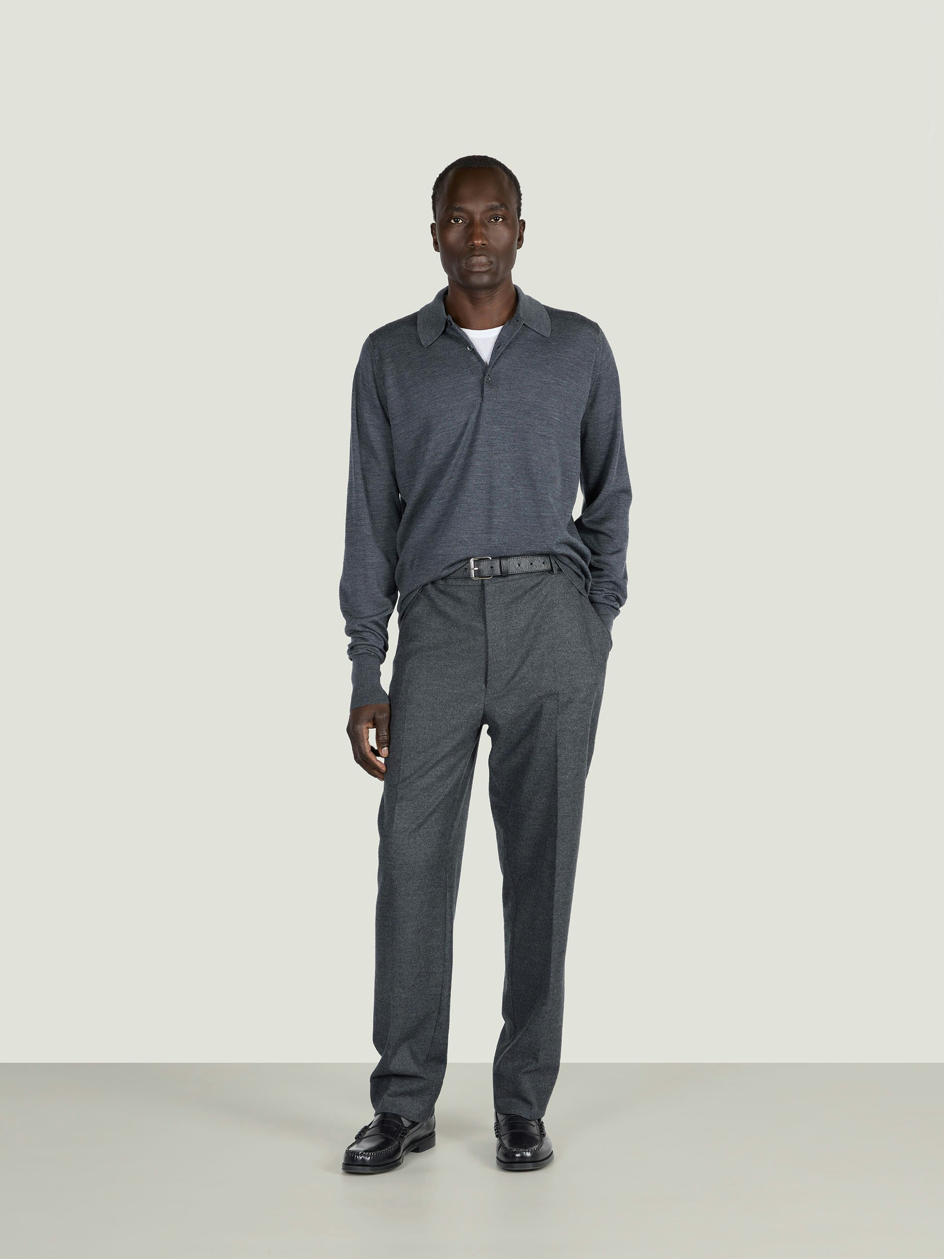 Dorset - Extra Fine Merino Wool Polo Shirt | John Smedley