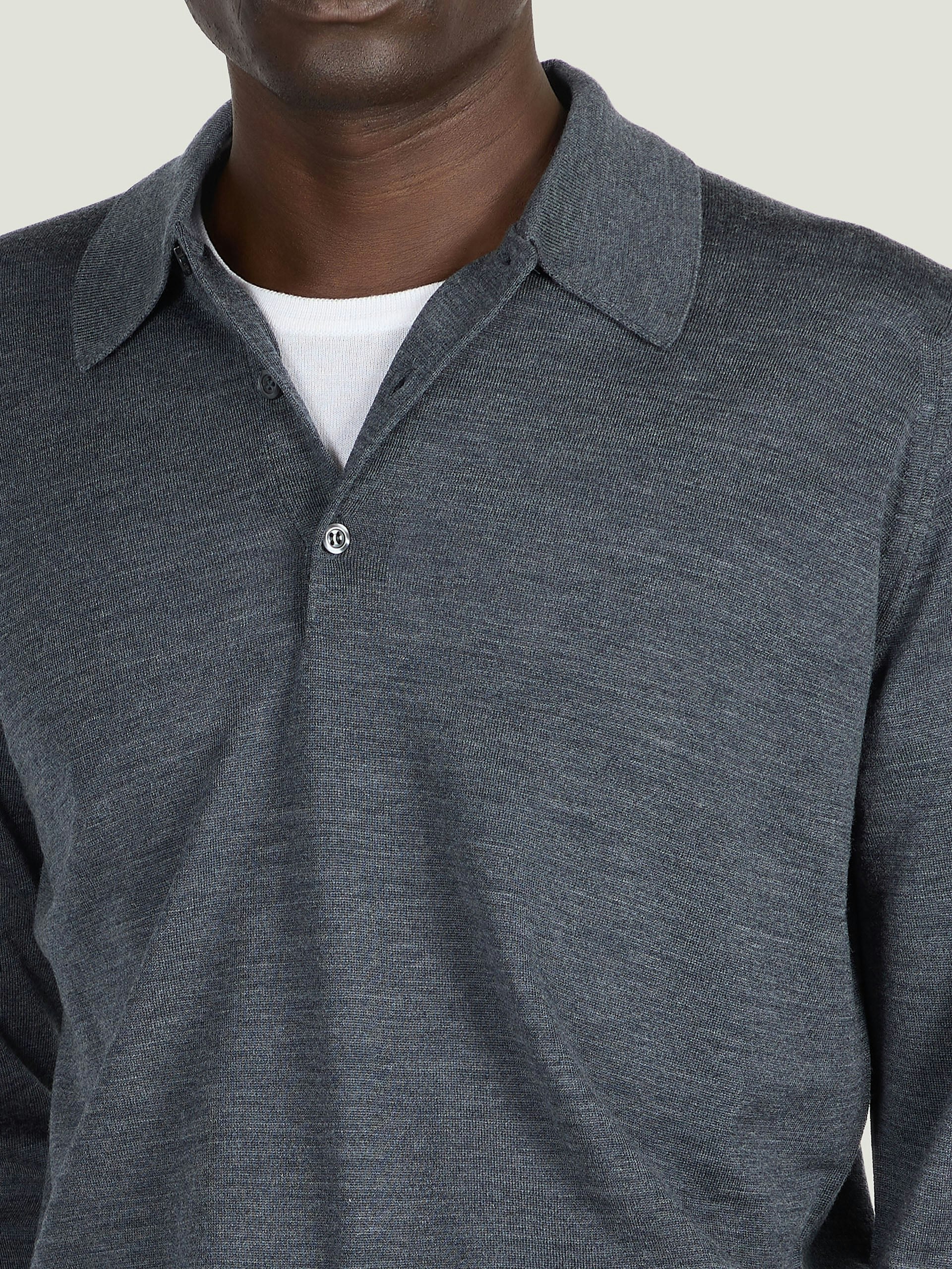 Dorset - Extra Fine Merino Wool Polo Shirt | John Smedley