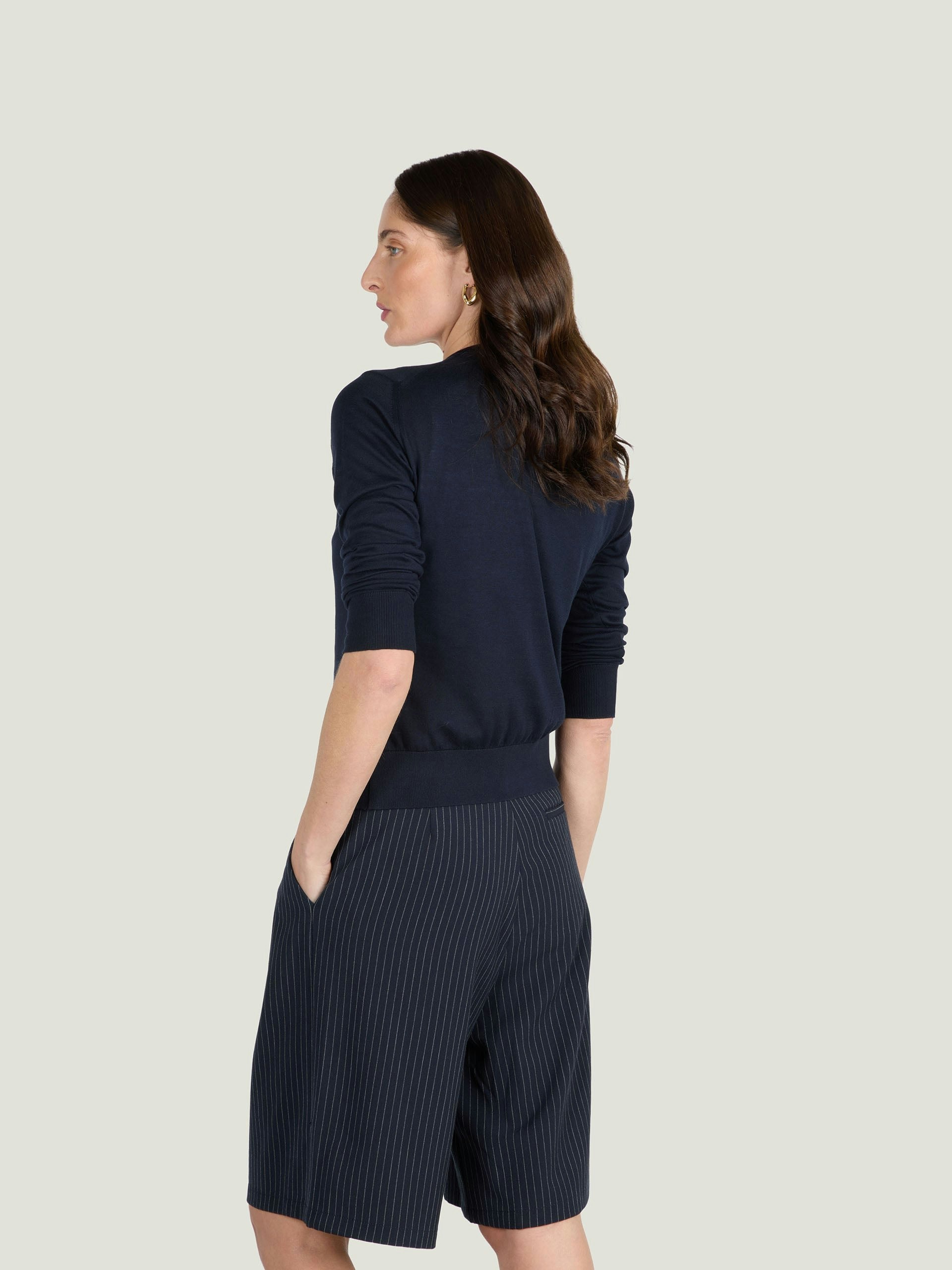 Elinor - John Smedley's Sea Island Cotton Cardigan | John Smedley