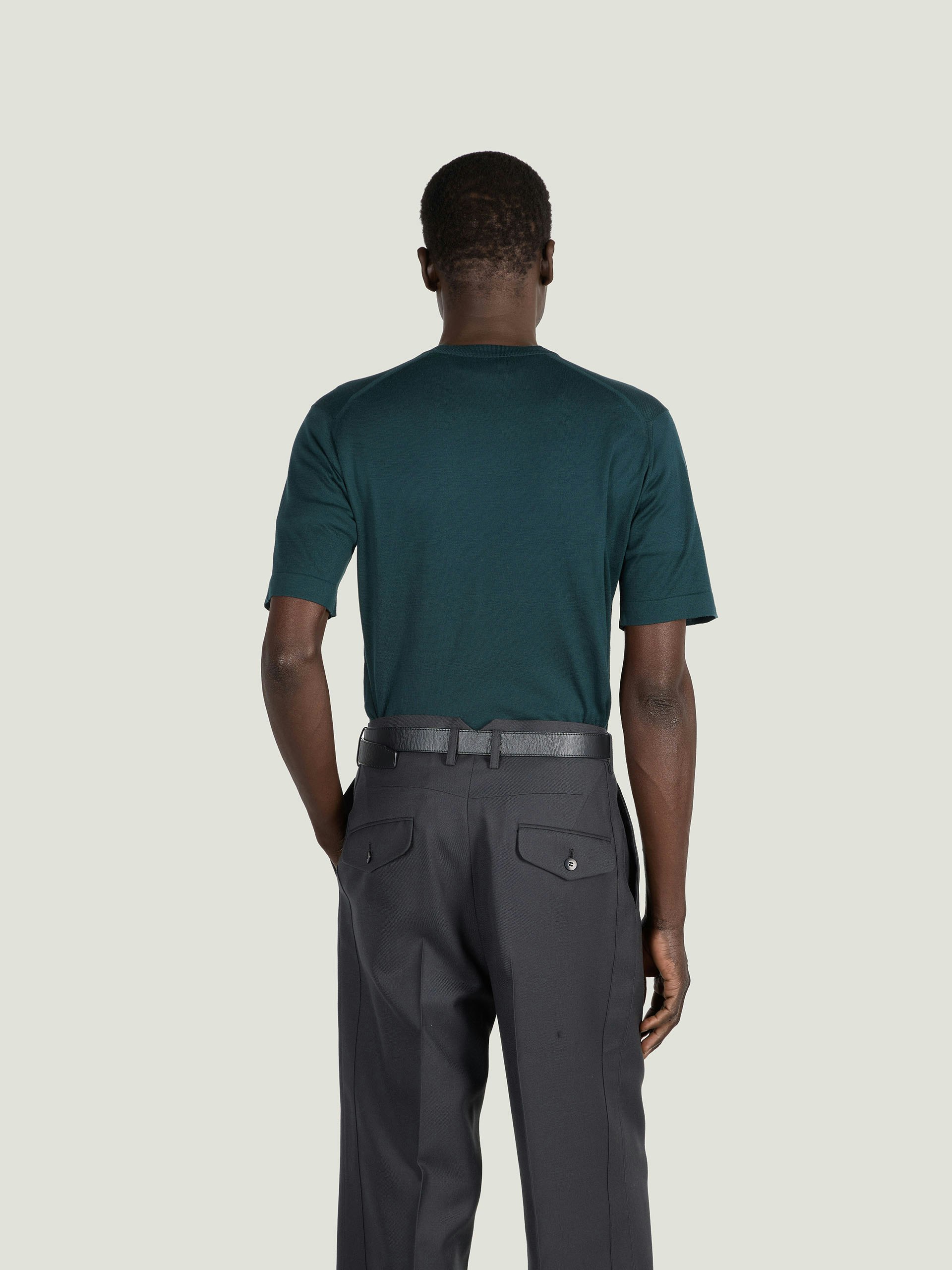 Lorca - John Smedley's Sea Island Cotton T-Shirt | John Smedley