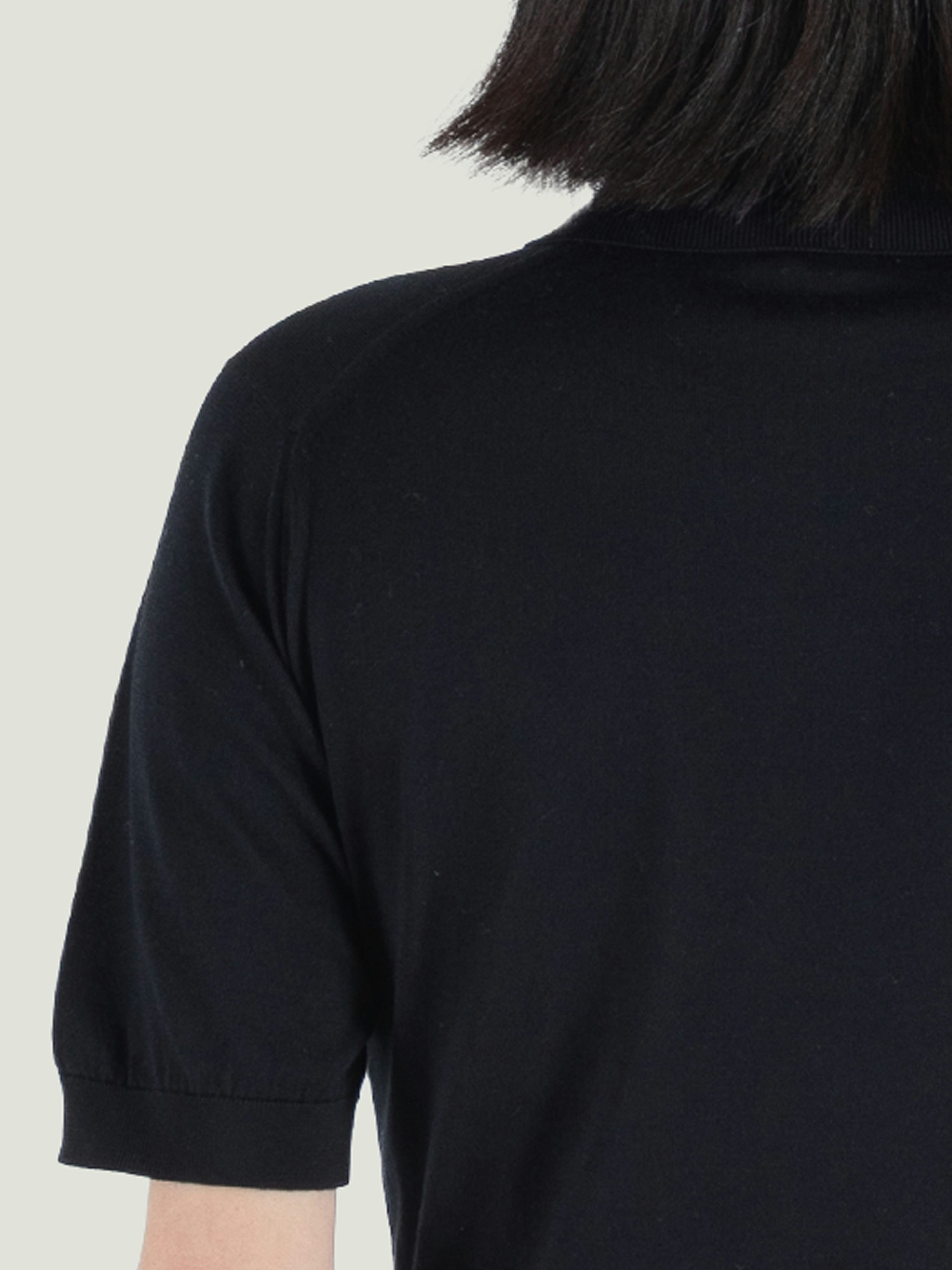 Jill - John Smedley's Sea Island Cotton Polo Shirt | John Smedley