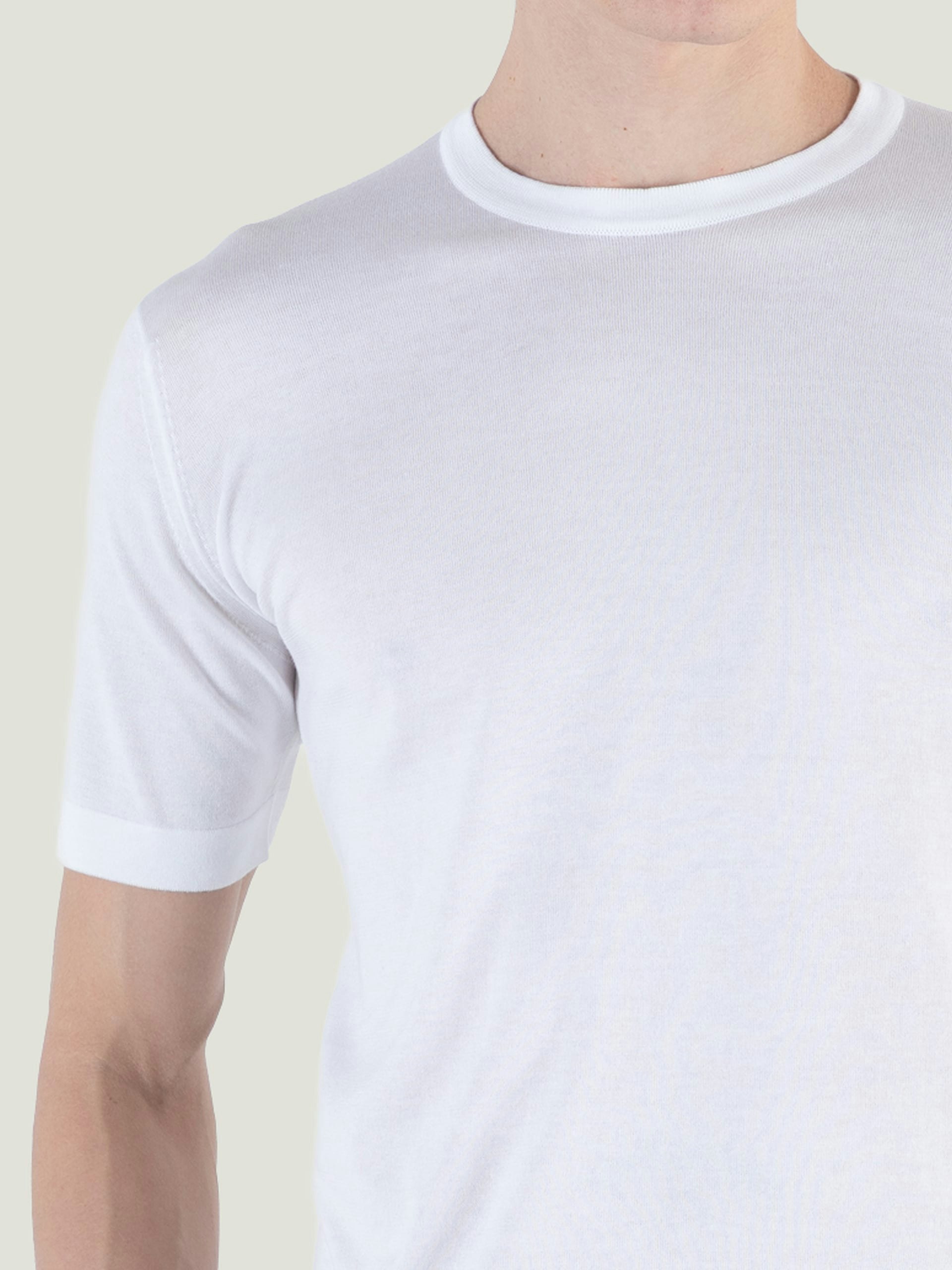 Lorca - John Smedley's Sea Island Cotton T-Shirt | John Smedley