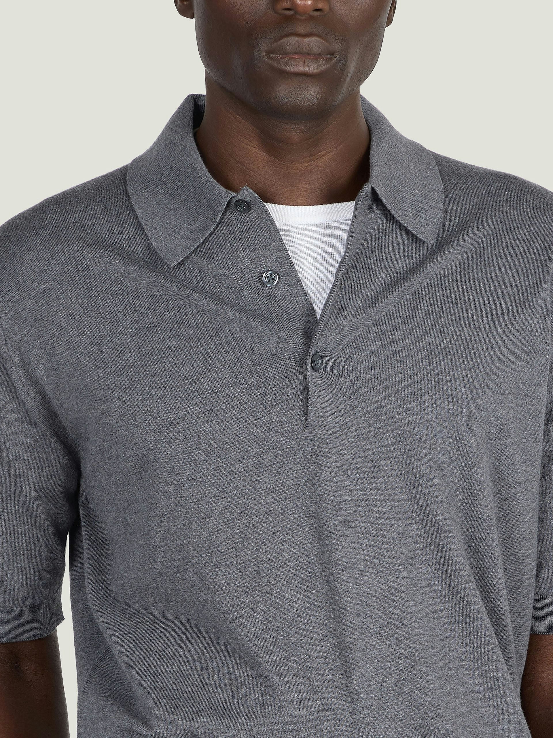 Isis John Smedley Sea Island Cotton Polo Shirt | John Smedley
