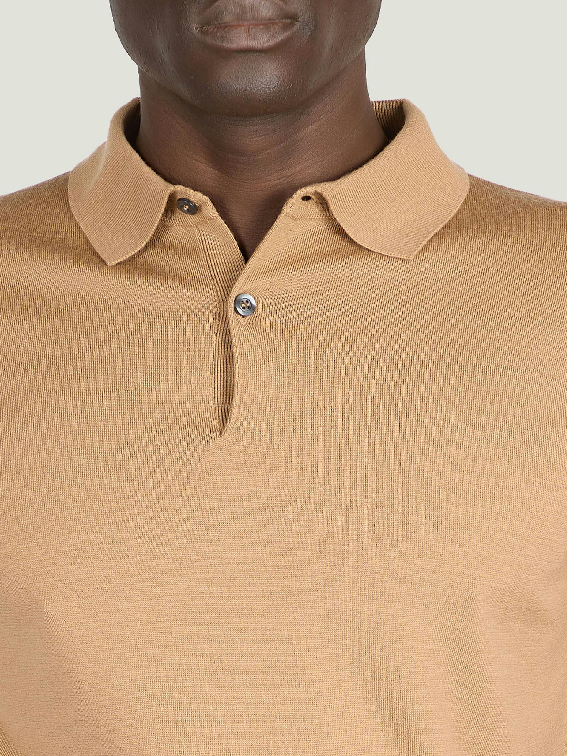 Payton - Extra Fine Merino Wool Polo Shirt | John Smedley