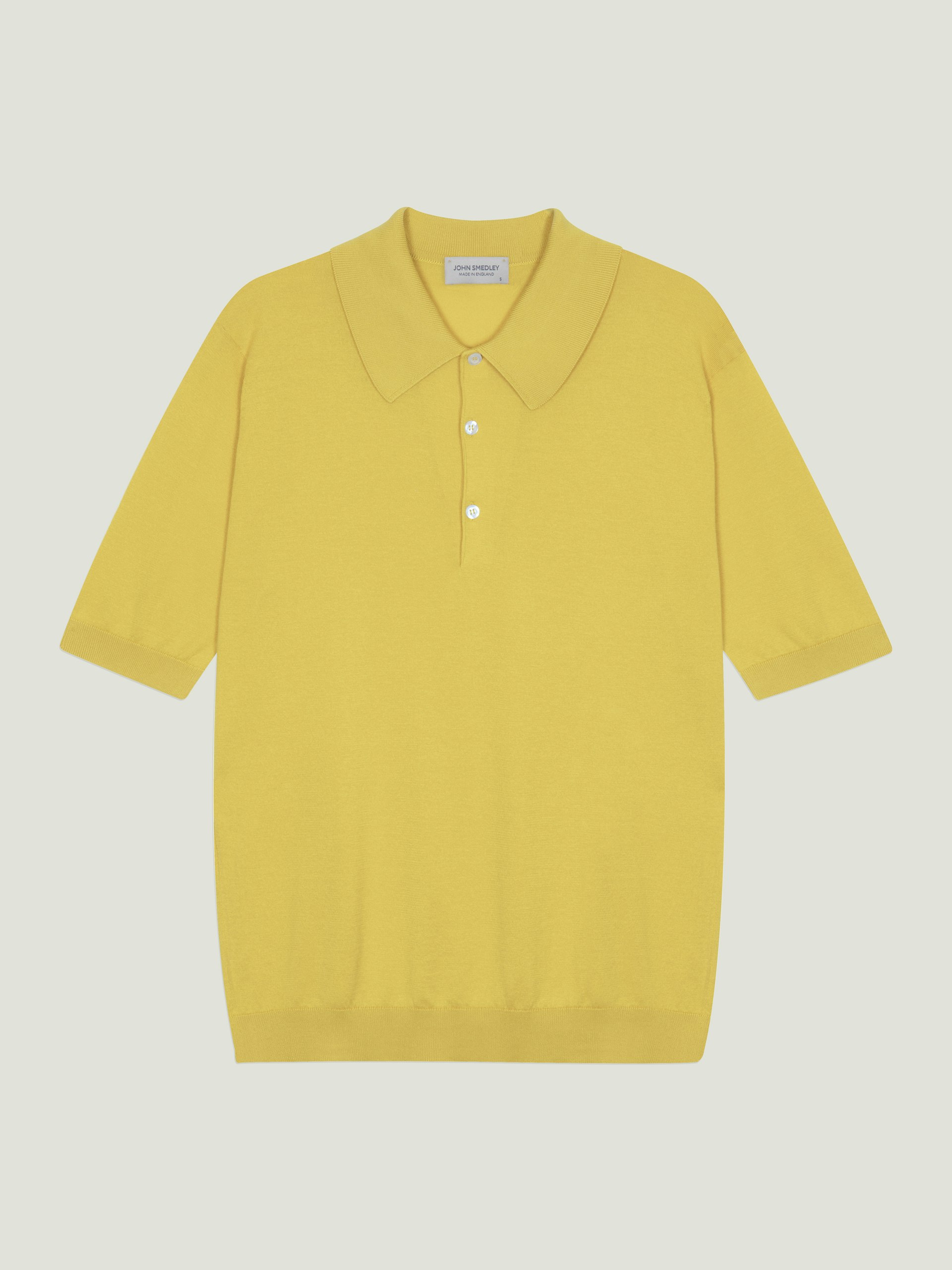 Isis John Smedley Sea Island Cotton Polo Shirt | John Smedley