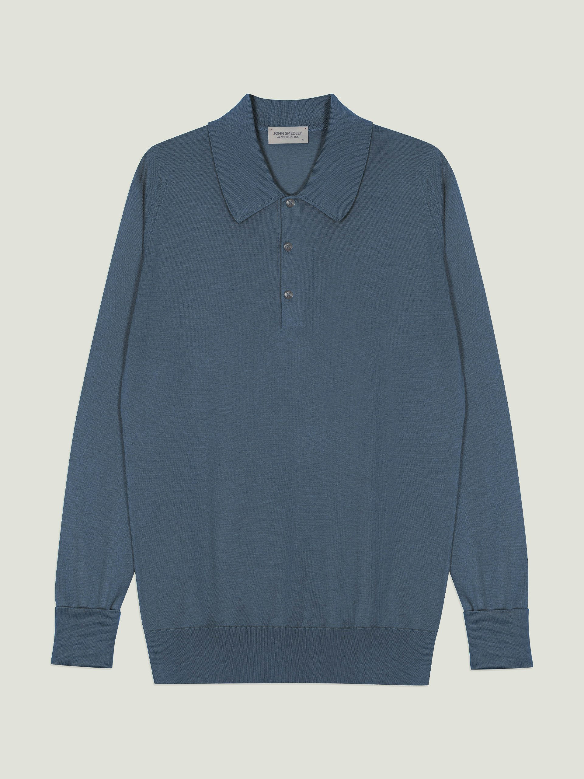 Finchley - John Smedley's Sea Island Cotton Polo Shirt | John Smedley