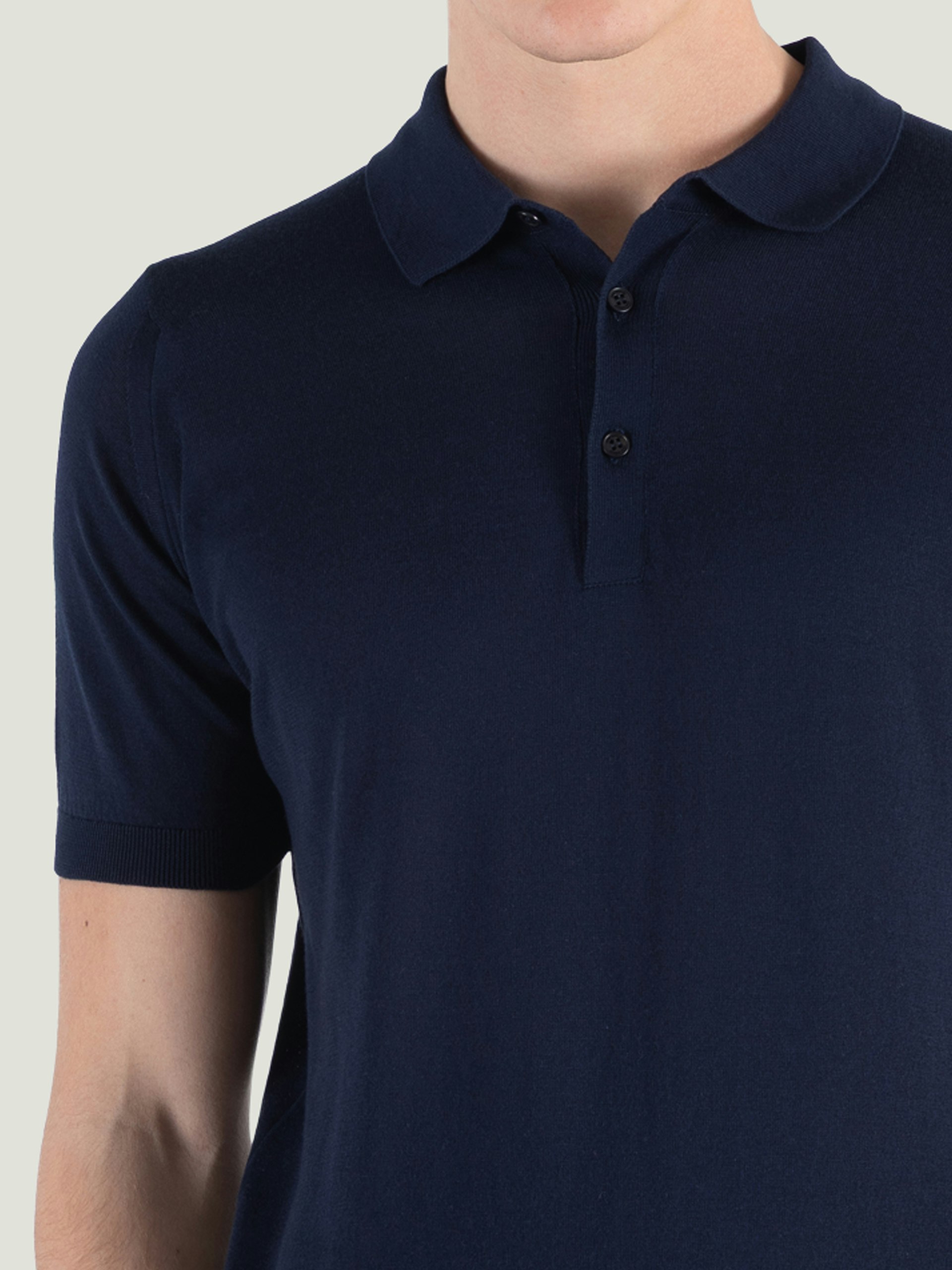 14.Singular - Extra Fine Merino Wool Polo Shirt | John Smedley