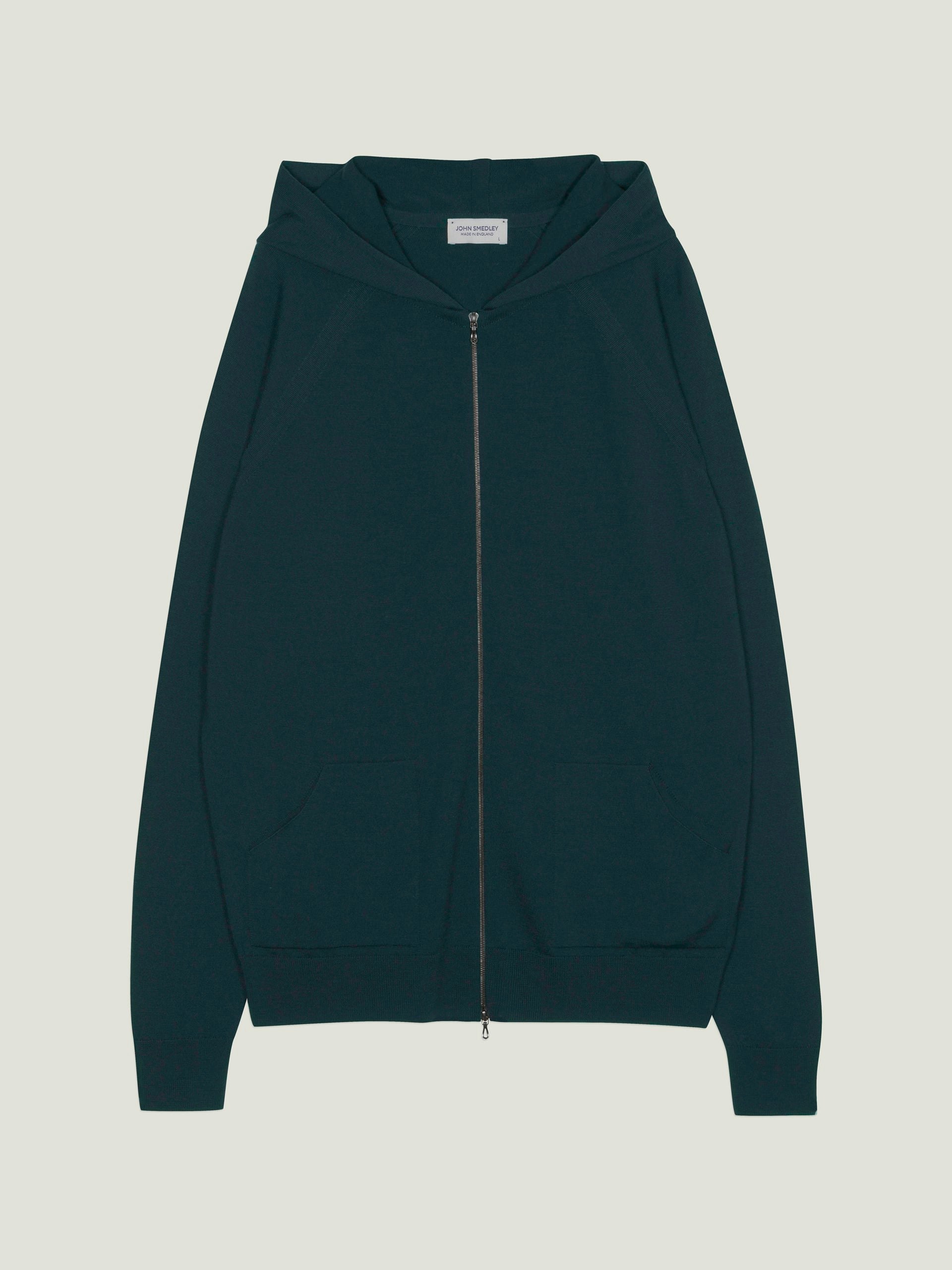 Carty - Extra Fine Merino Wool Hoody | John Smedley