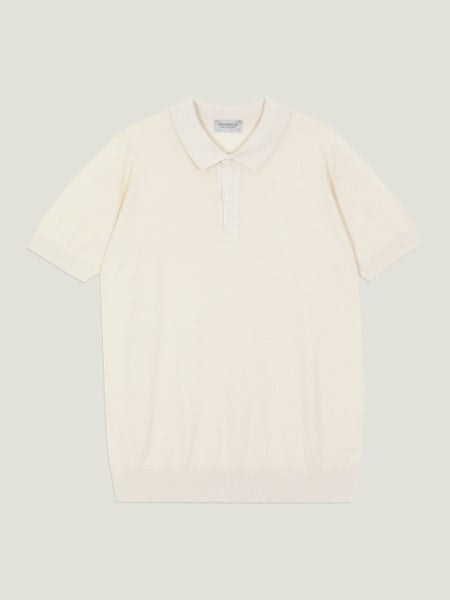 Calun - John Smedley's Sea Island Cotton Polo Shirt | John Smedley