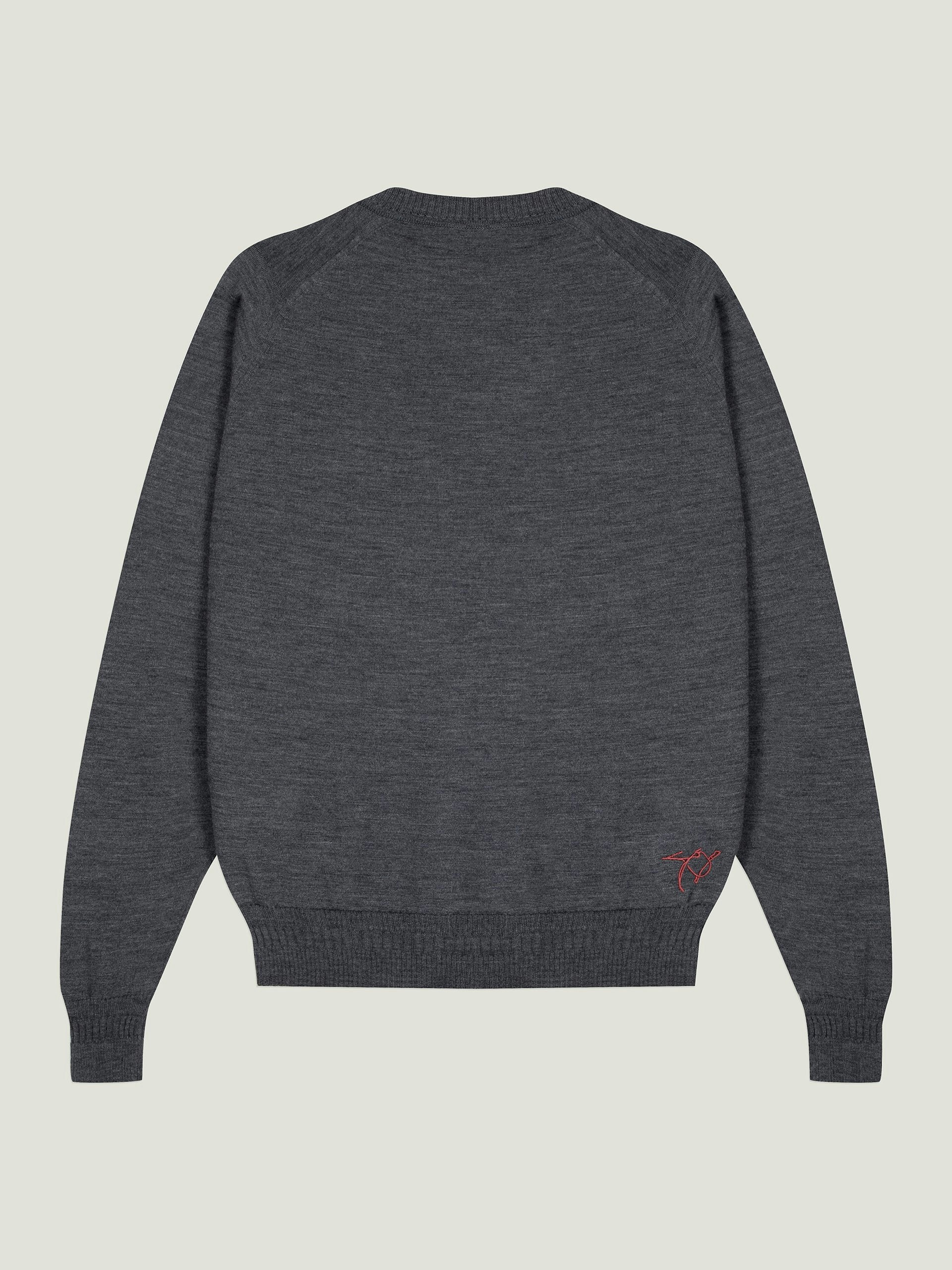 Bill Nighy V-Neck Jumper | John Smedley