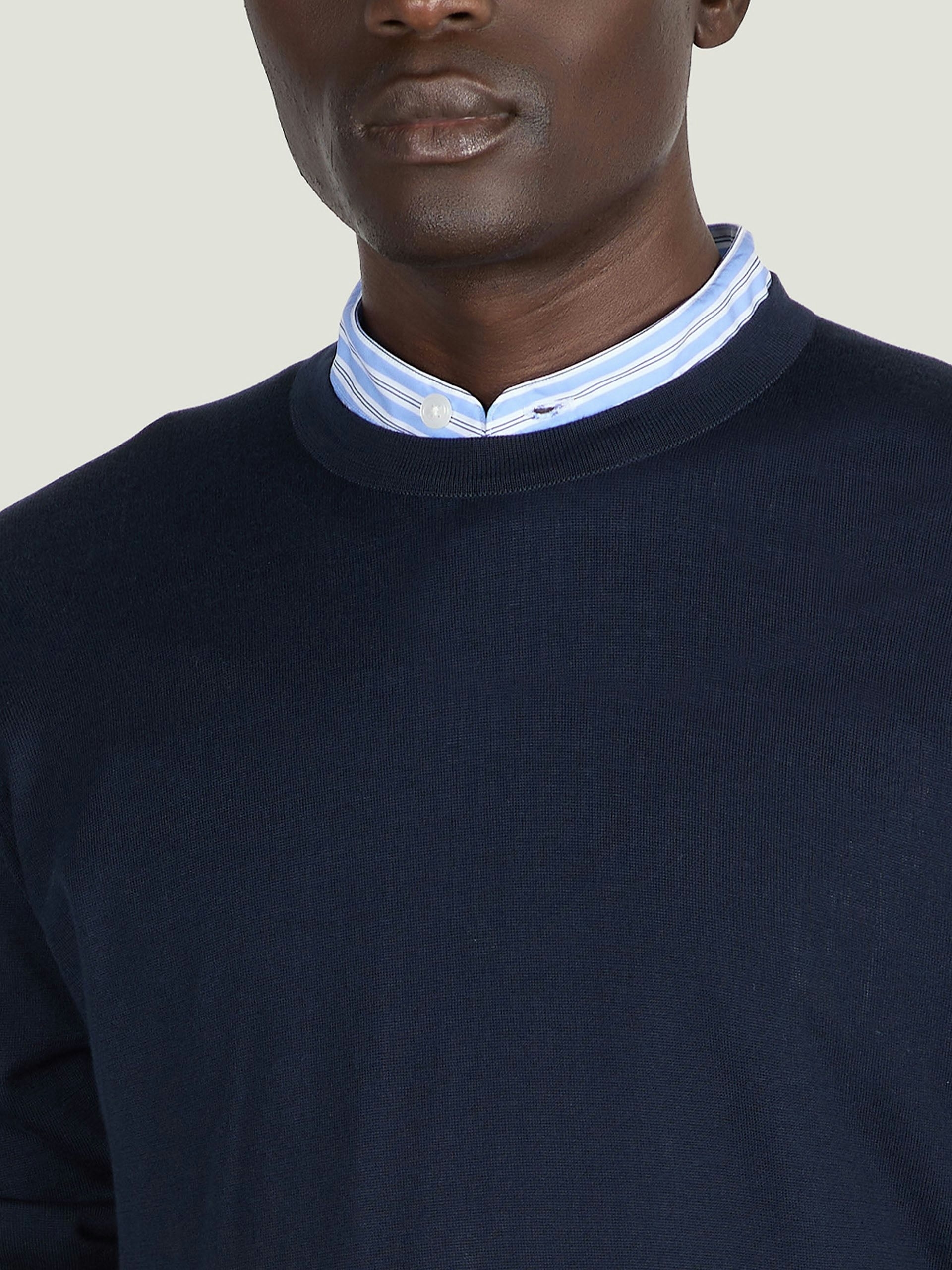 Weatherby - John Smedley's Sea Island Cotton Jumper | John Smedley