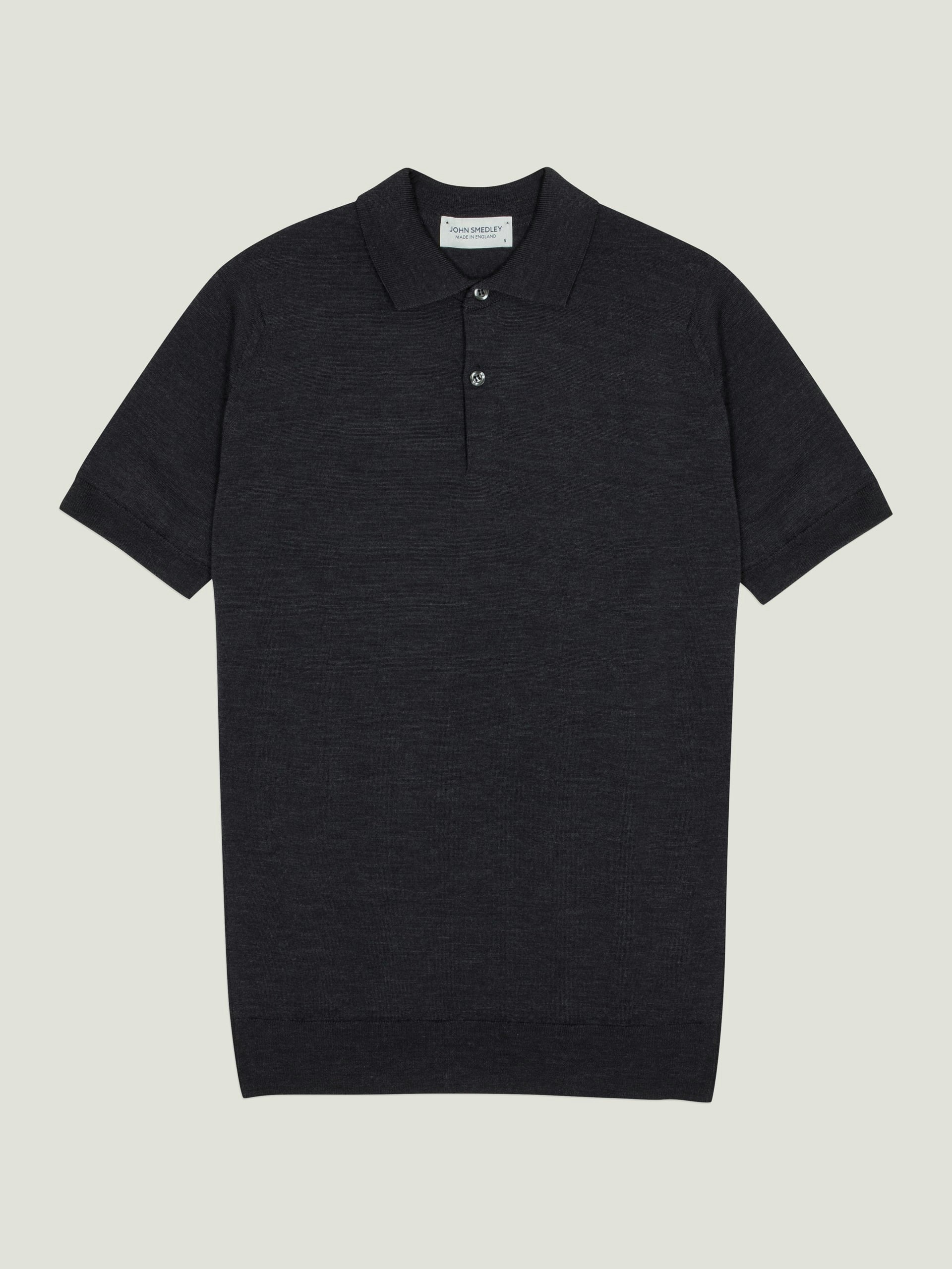 Monroe - John Smedley's Anglo Indian Gauze Polo Shirt | John Smedley