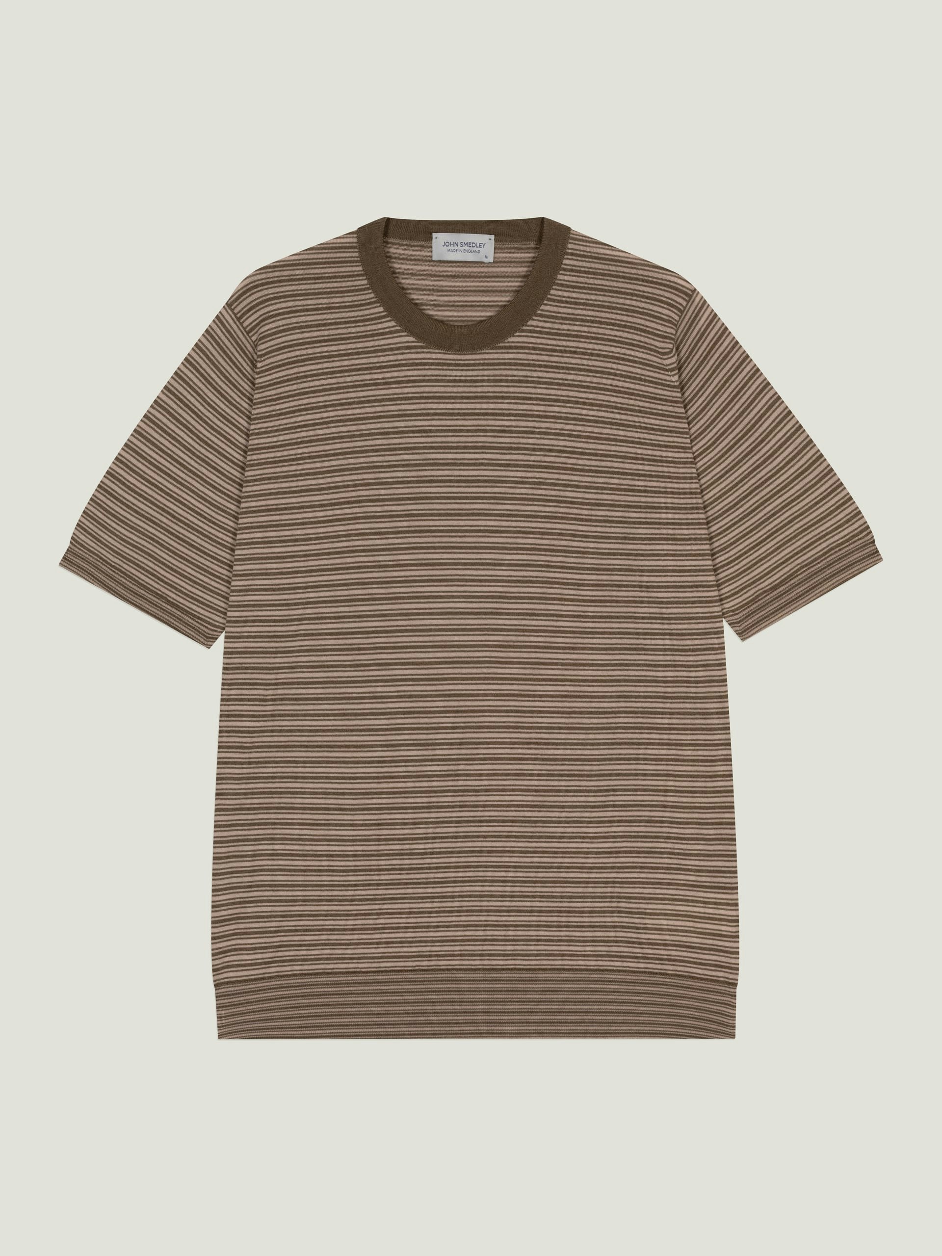 Howick - John Smedley's Anglo Indian Gauze T-Shirt | John Smedley