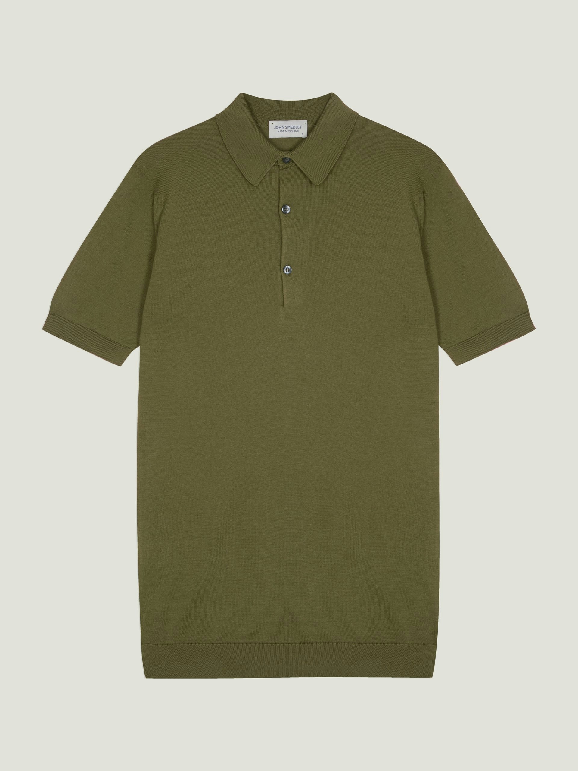 Adrian - John Smedley's Sea Island Cotton Polo Shirt | John Smedley