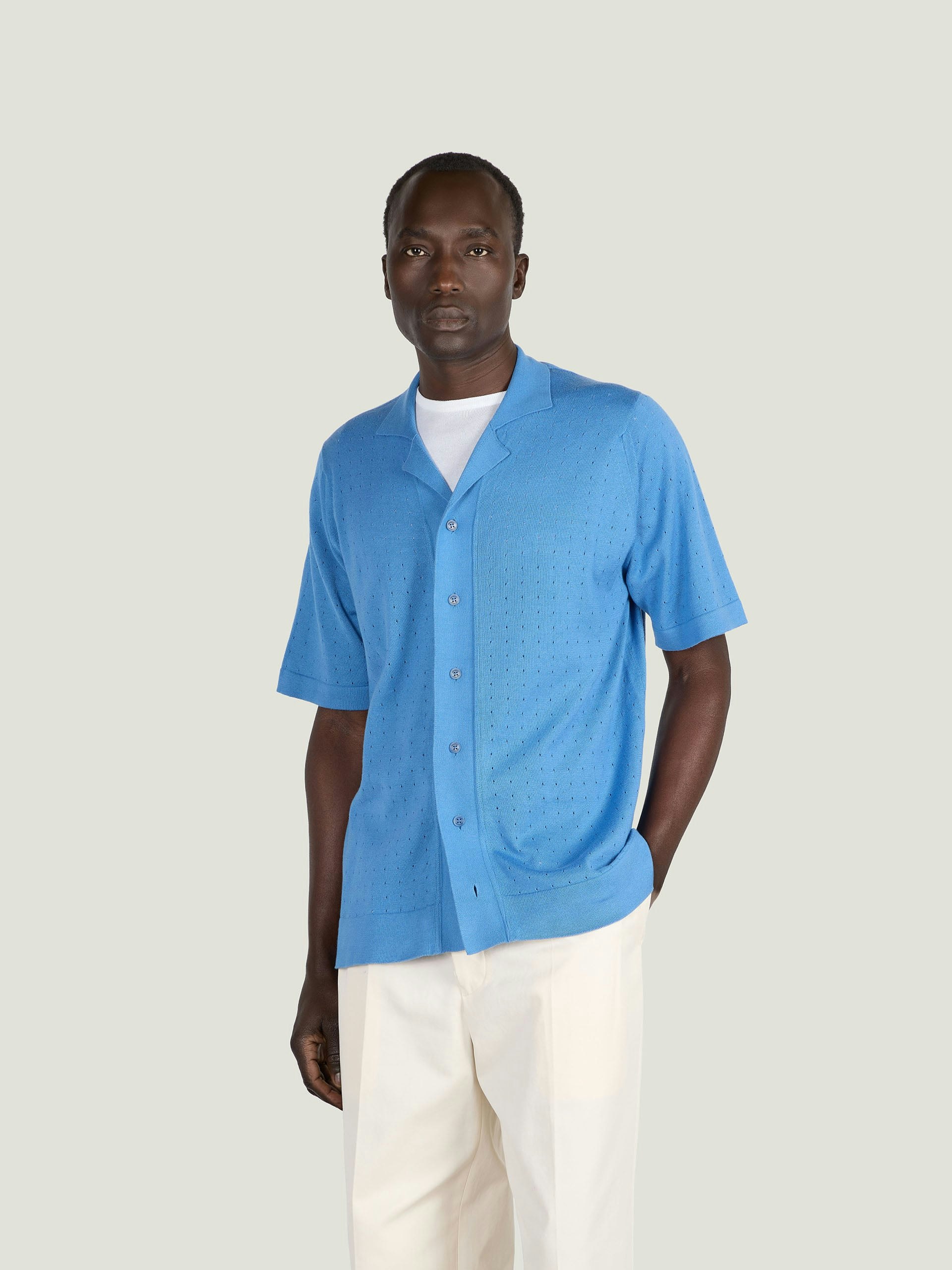 Rowarth - John Smedley's Sea Island Cotton Shirt | John Smedley