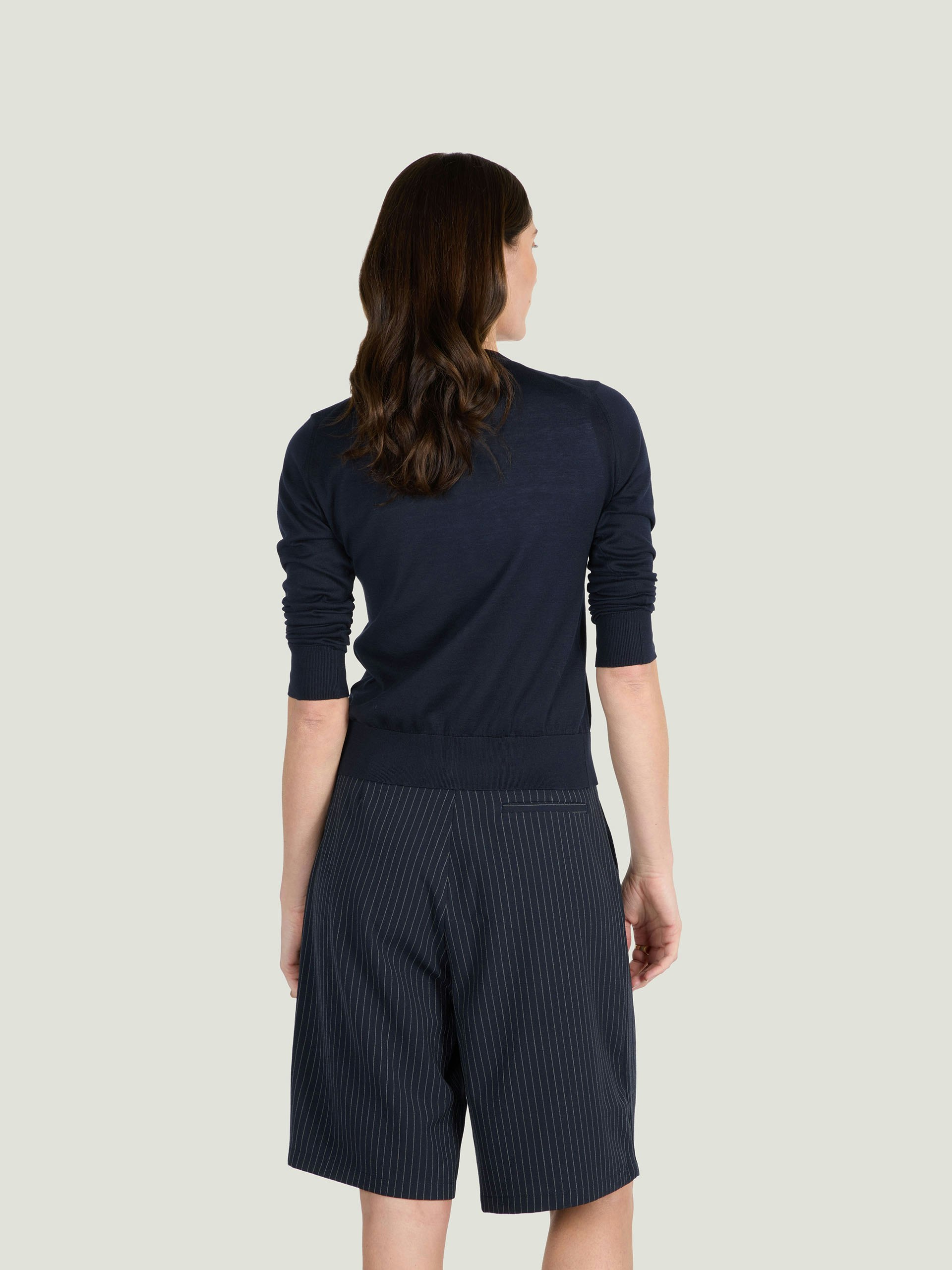 Elinor - John Smedley's Sea Island Cotton Cardigan | John Smedley