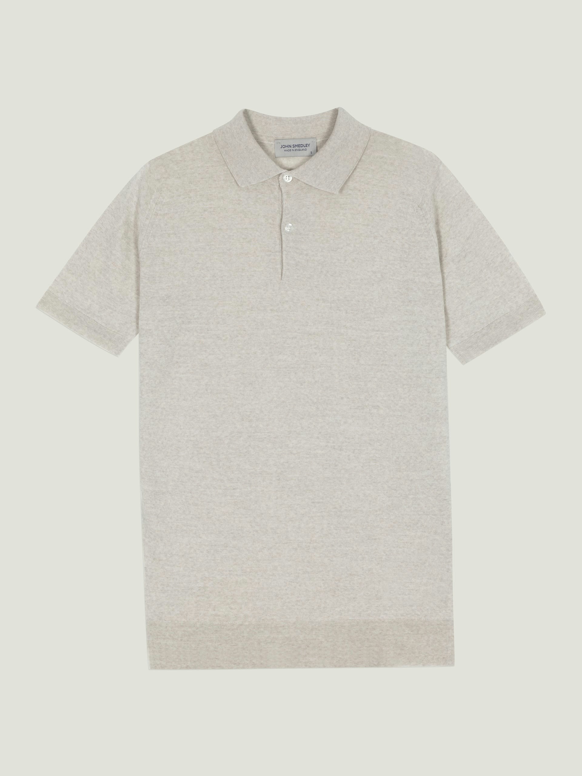 Payton - Extra Fine Merino Wool Polo Shirt | John Smedley