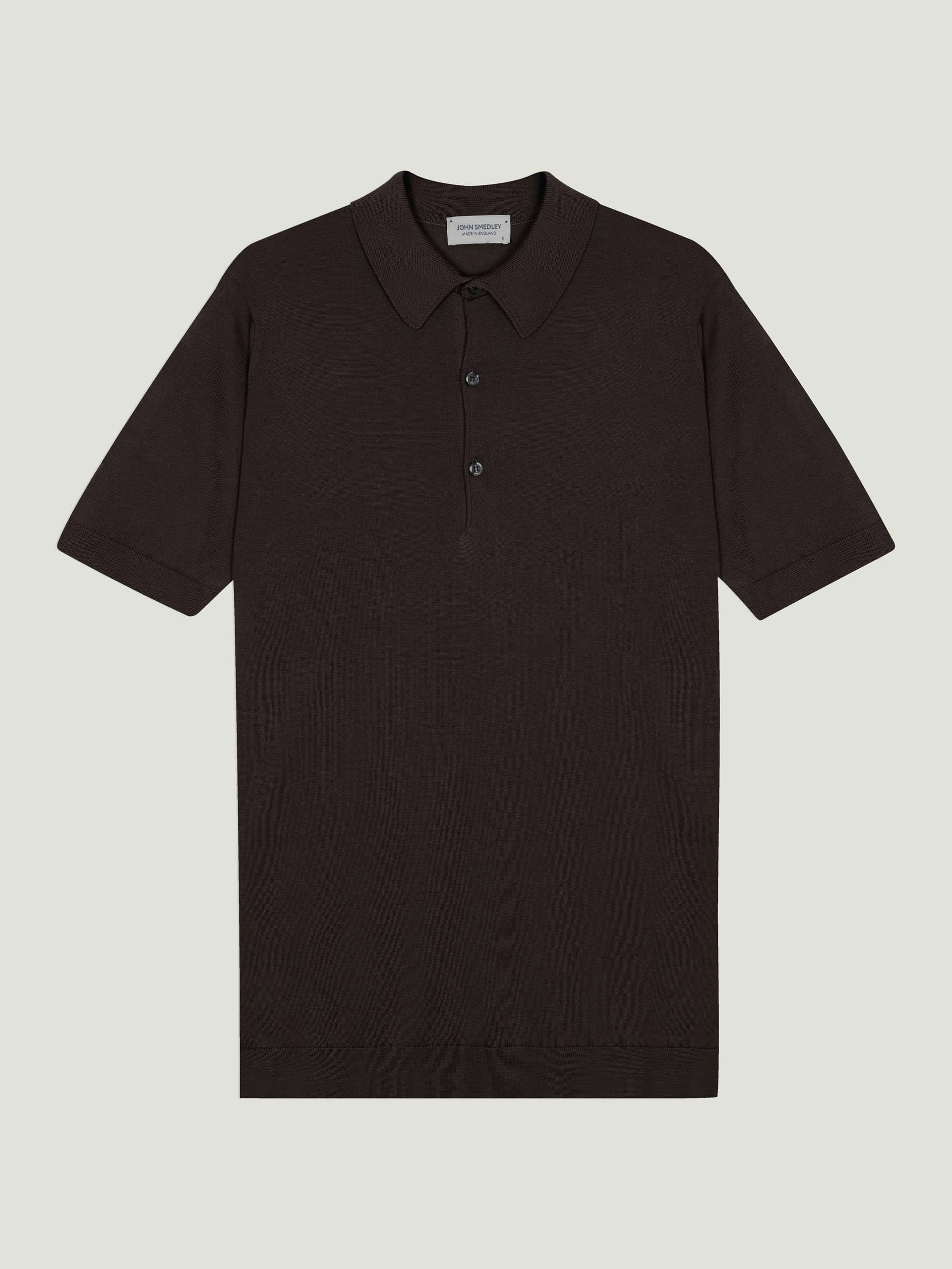 JOHN SMEDLEY ニットポロ ISIS / S size Isis - John Smedley Sea Island Cotton Polo Shirt | John Smedley