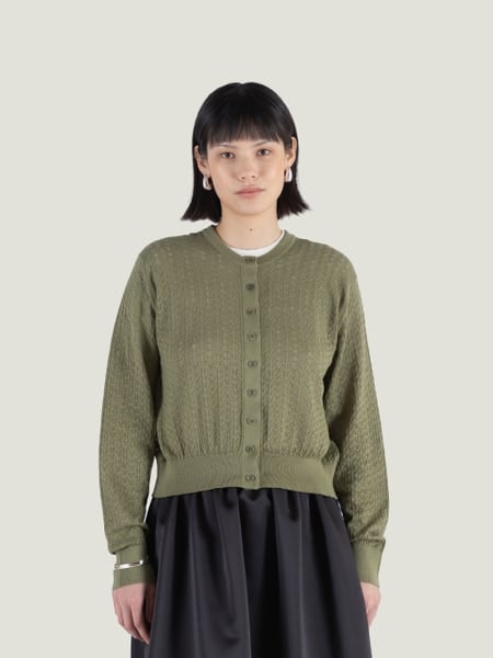 Roxburgh - John Smedley's Sea Island Cotton Cardigan | John Smedley