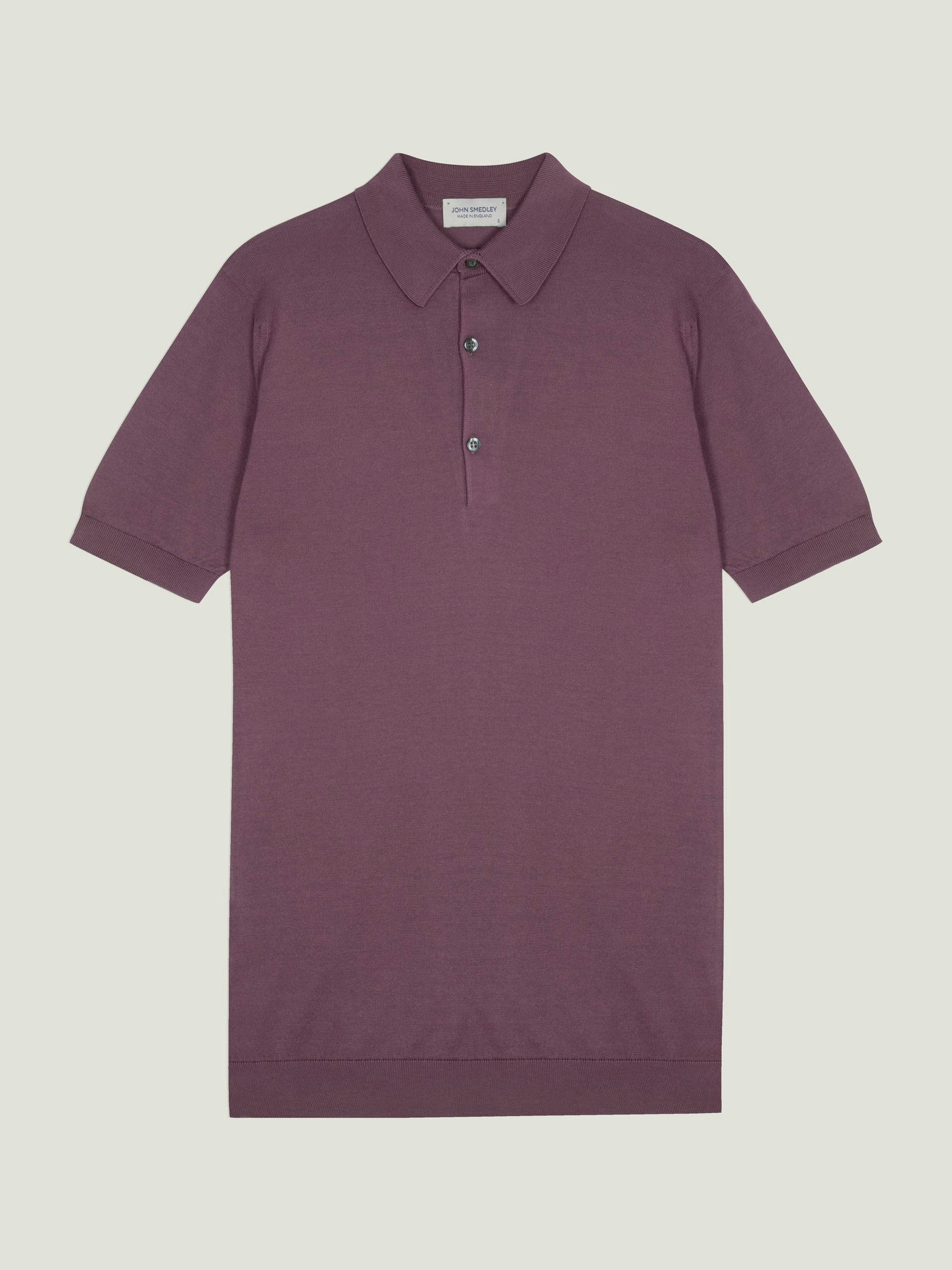Adrian - John Smedley's Sea Island Cotton Polo Shirt | John Smedley