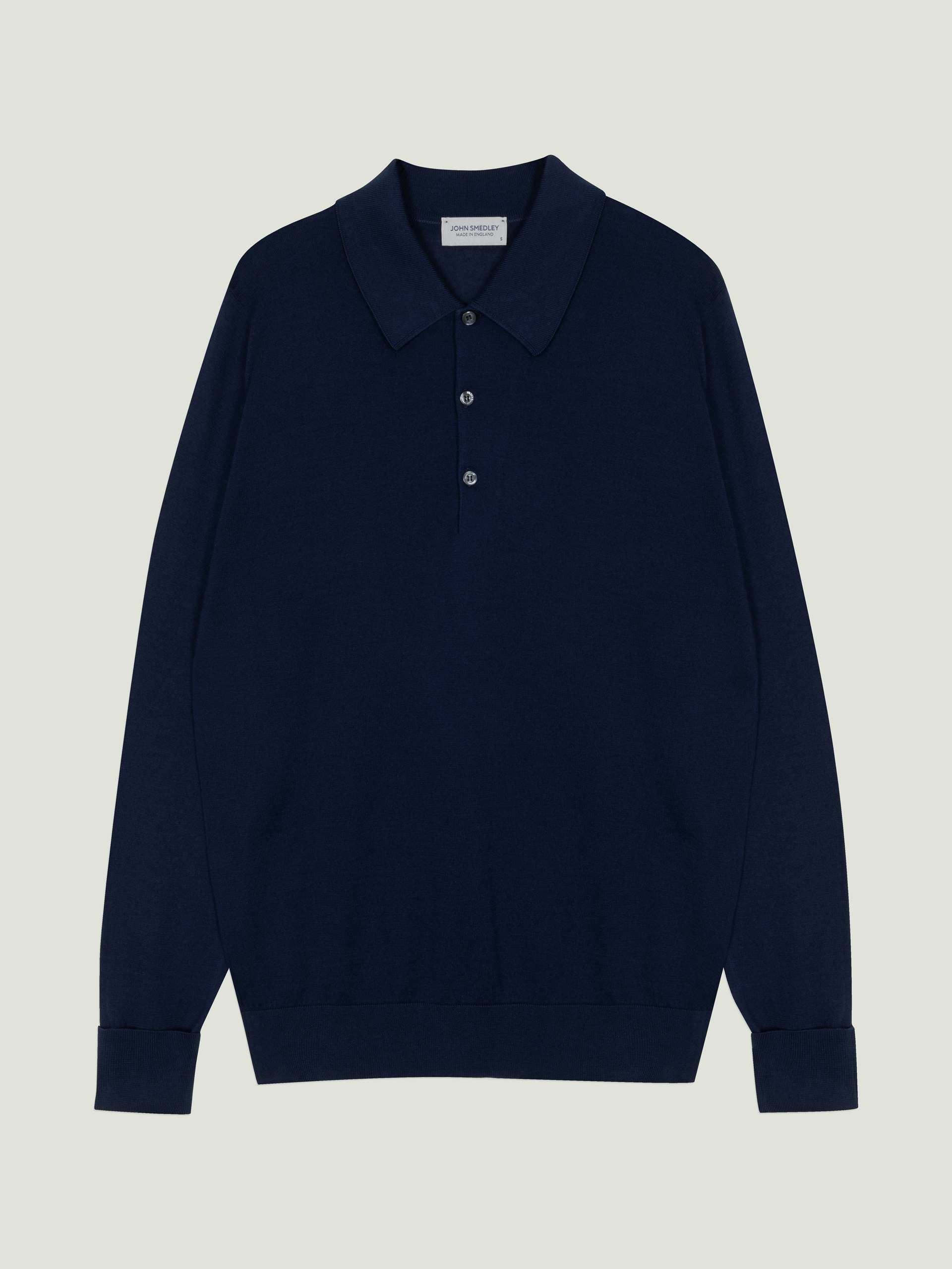 Finchley - John Smedley's Sea Island Cotton Polo Shirt | John Smedley