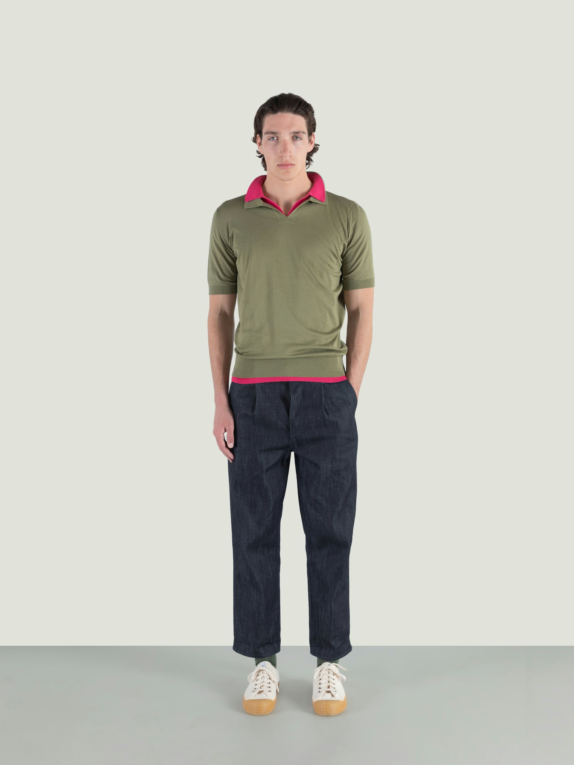 Donnelly - John Smedley's Sea Island Cotton Polo Shirt | John Smedley