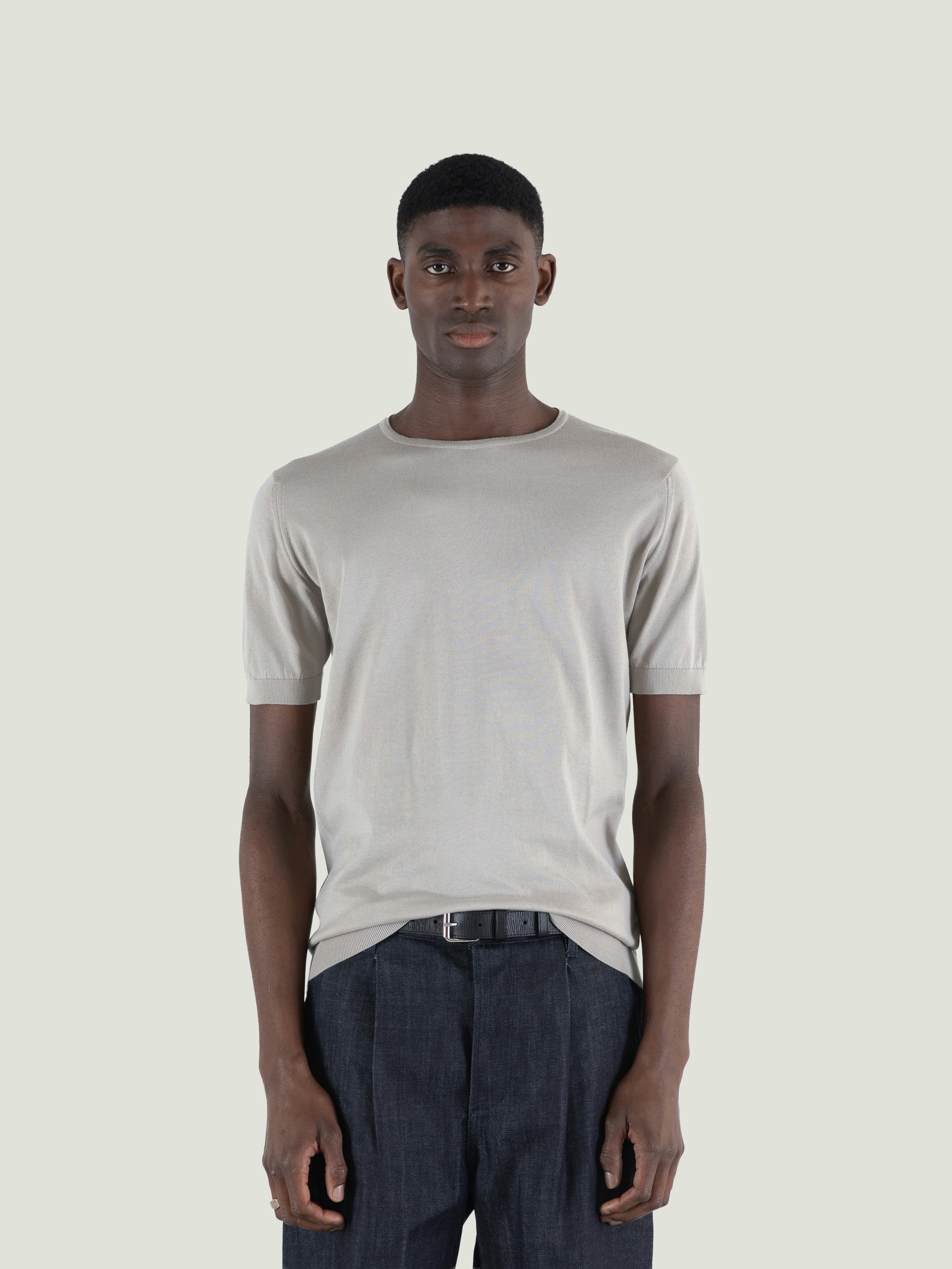 Belden John Smedley Sea Island Cotton T-Shirt | John Smedley
