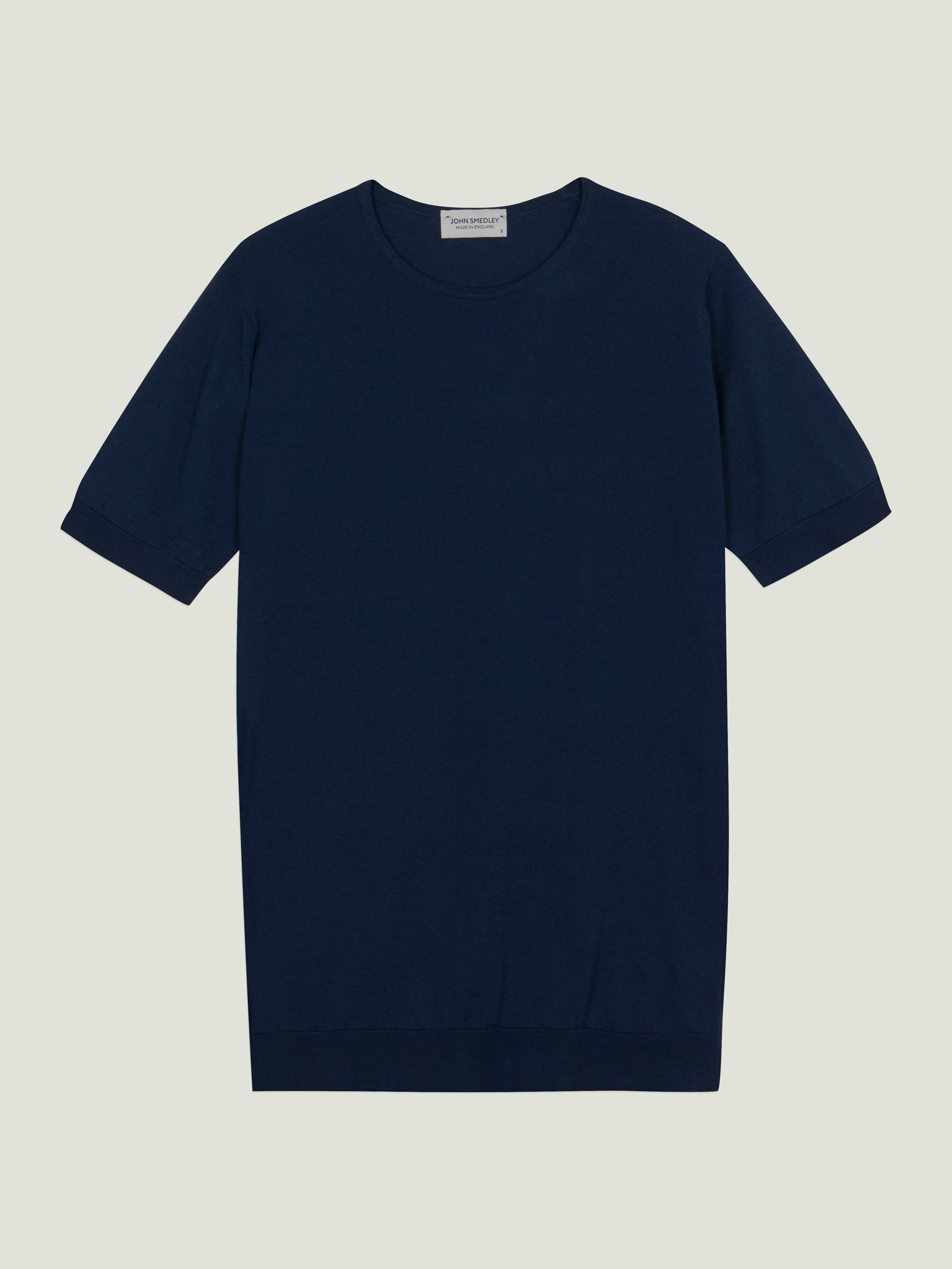 Belden John Smedley Sea Island Cotton T-Shirt | John Smedley
