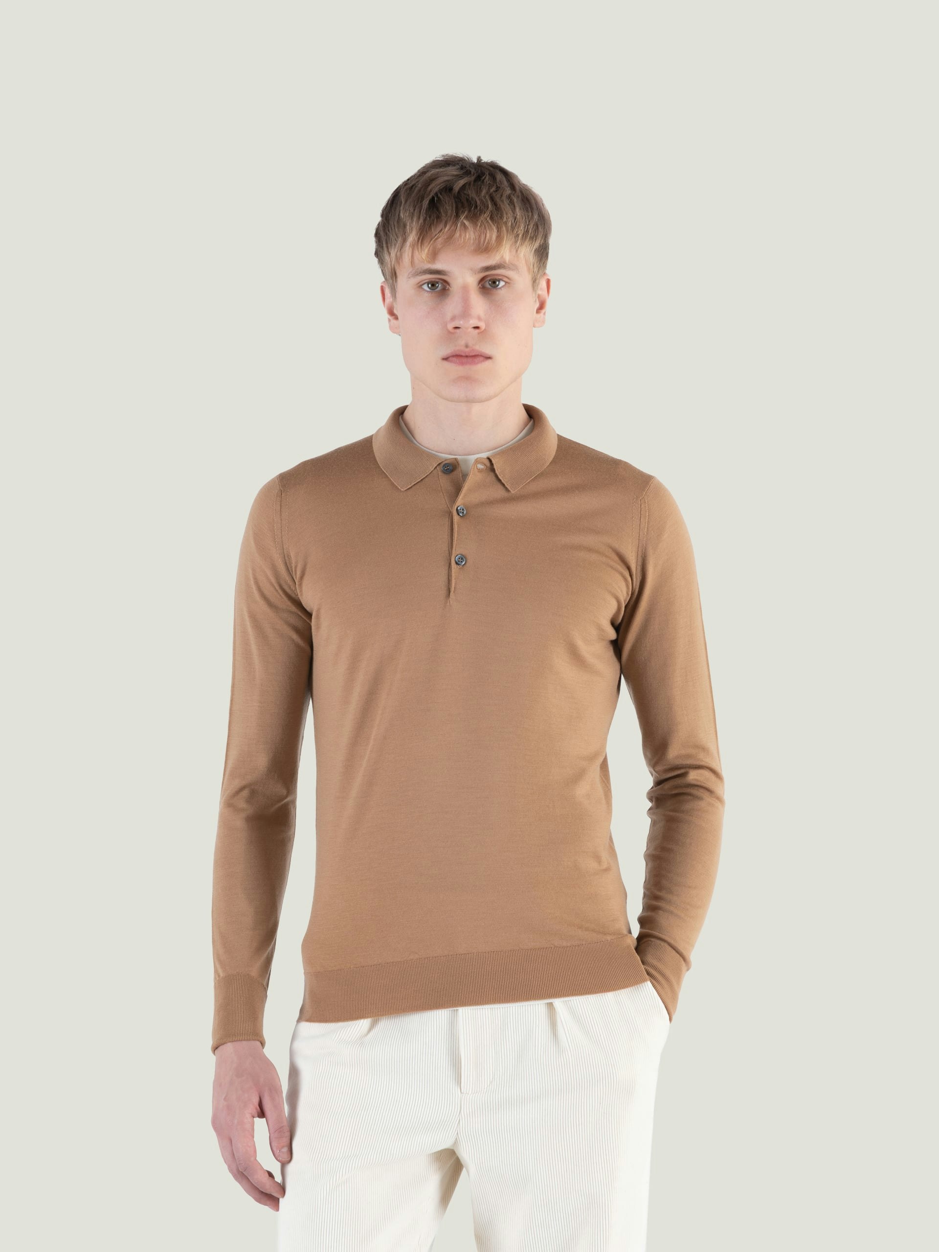 Cotswold - Extra Fine Merino Wool Polo Shirt | John Smedley