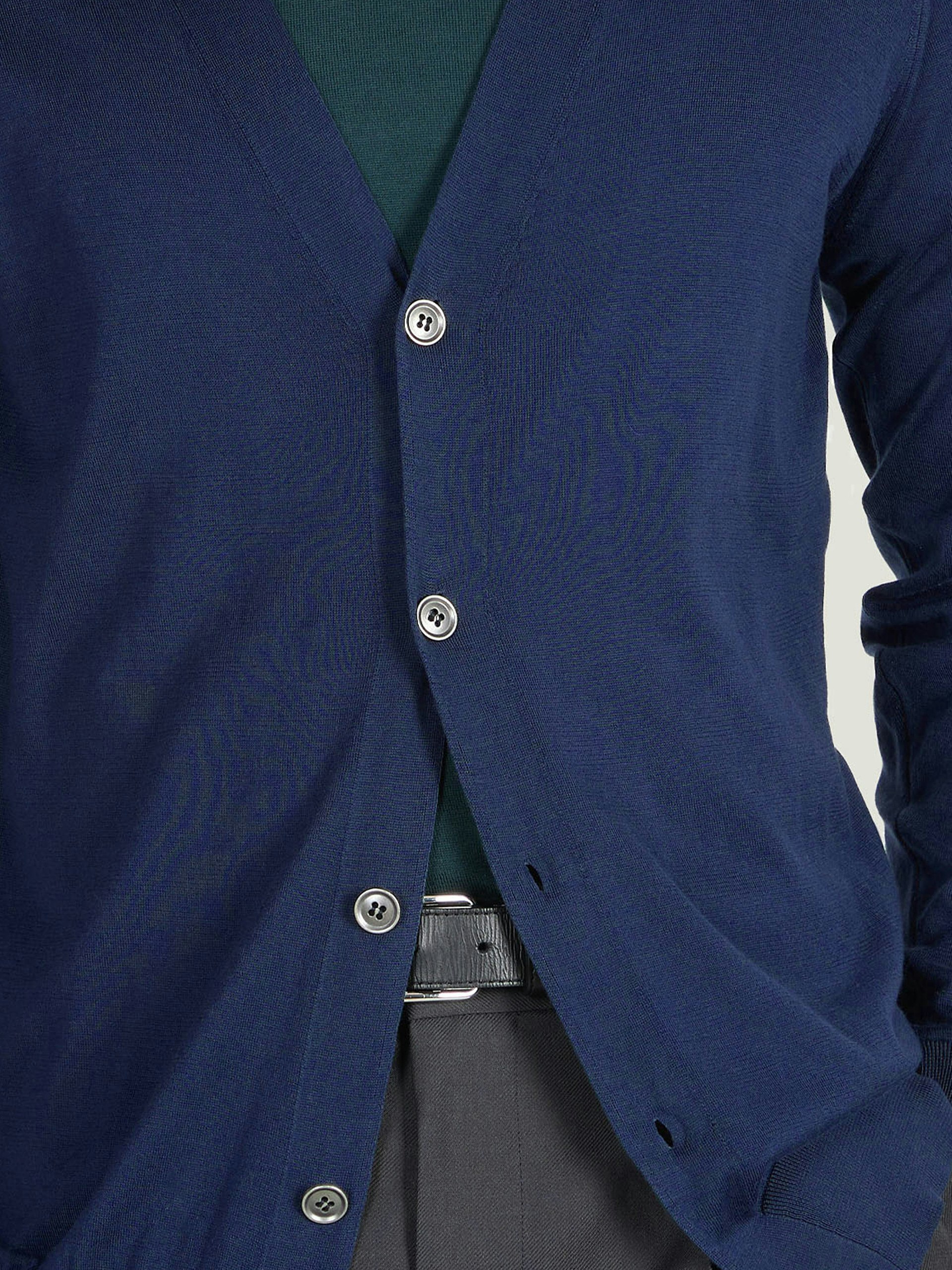 Bernard - John Smedley's Sea Island Cotton Cardigan | John Smedley
