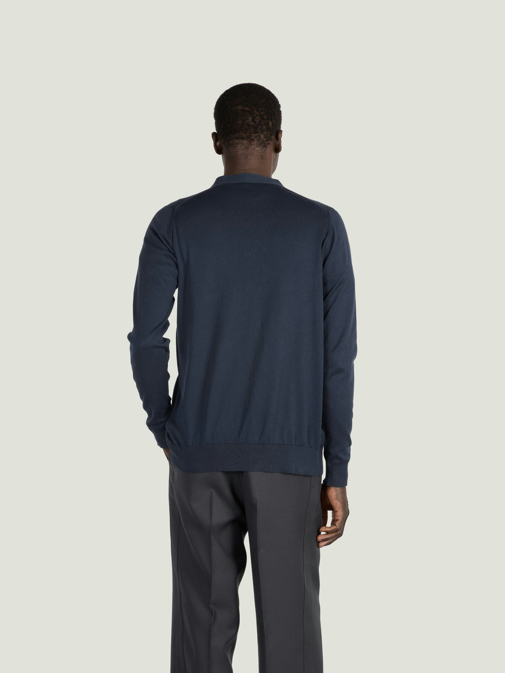 トップス John Smedley Sea  Cotton Cardigan Bernard - John Smedley's Sea Island Cotton Cardigan | John Smedley