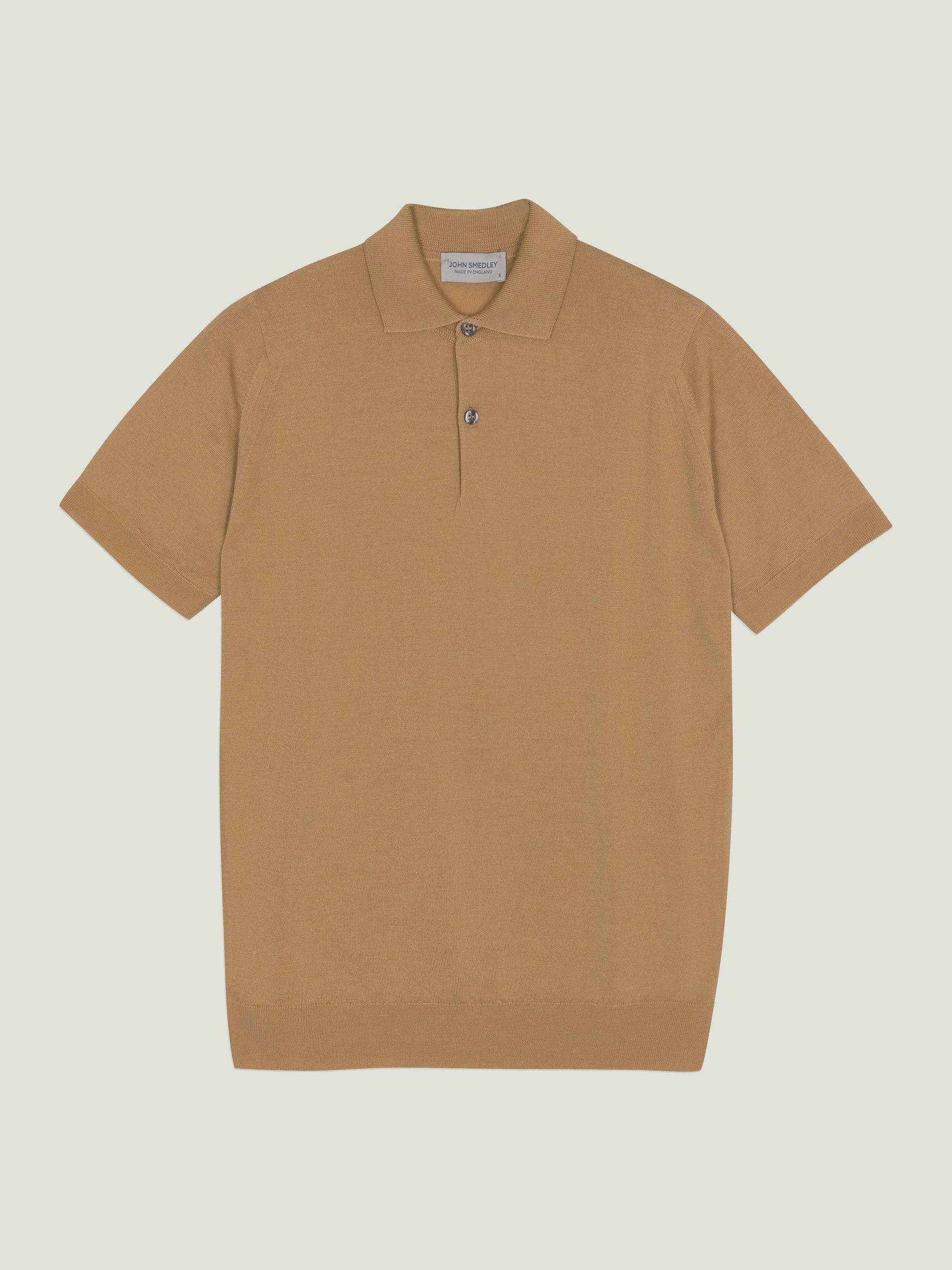 14.Singular - Extra Fine Merino Wool Polo Shirt | John Smedley
