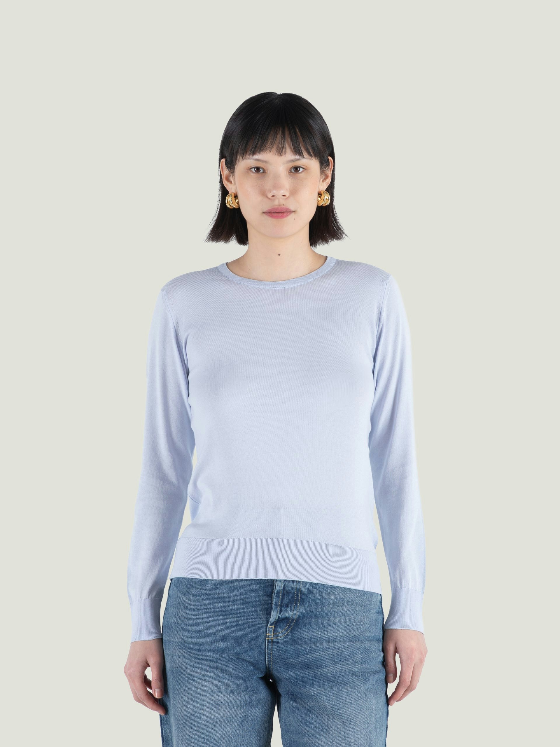 Evonne - John Smedley's Sea Island Cotton Jumper | John Smedley UK