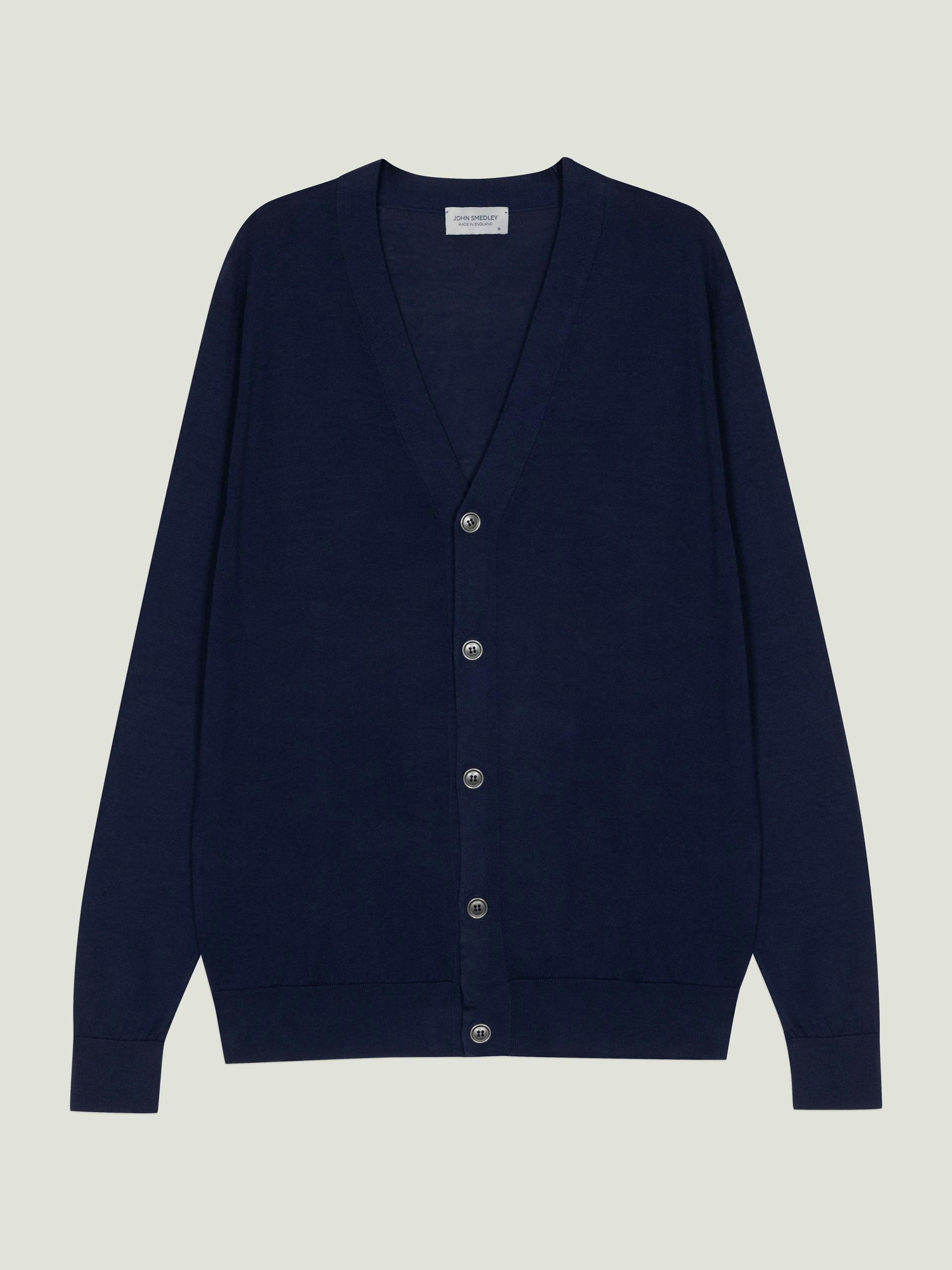 トップス John Smedley Sea  Cotton Cardigan Bernard - John Smedley's Sea Island Cotton Cardigan | John Smedley