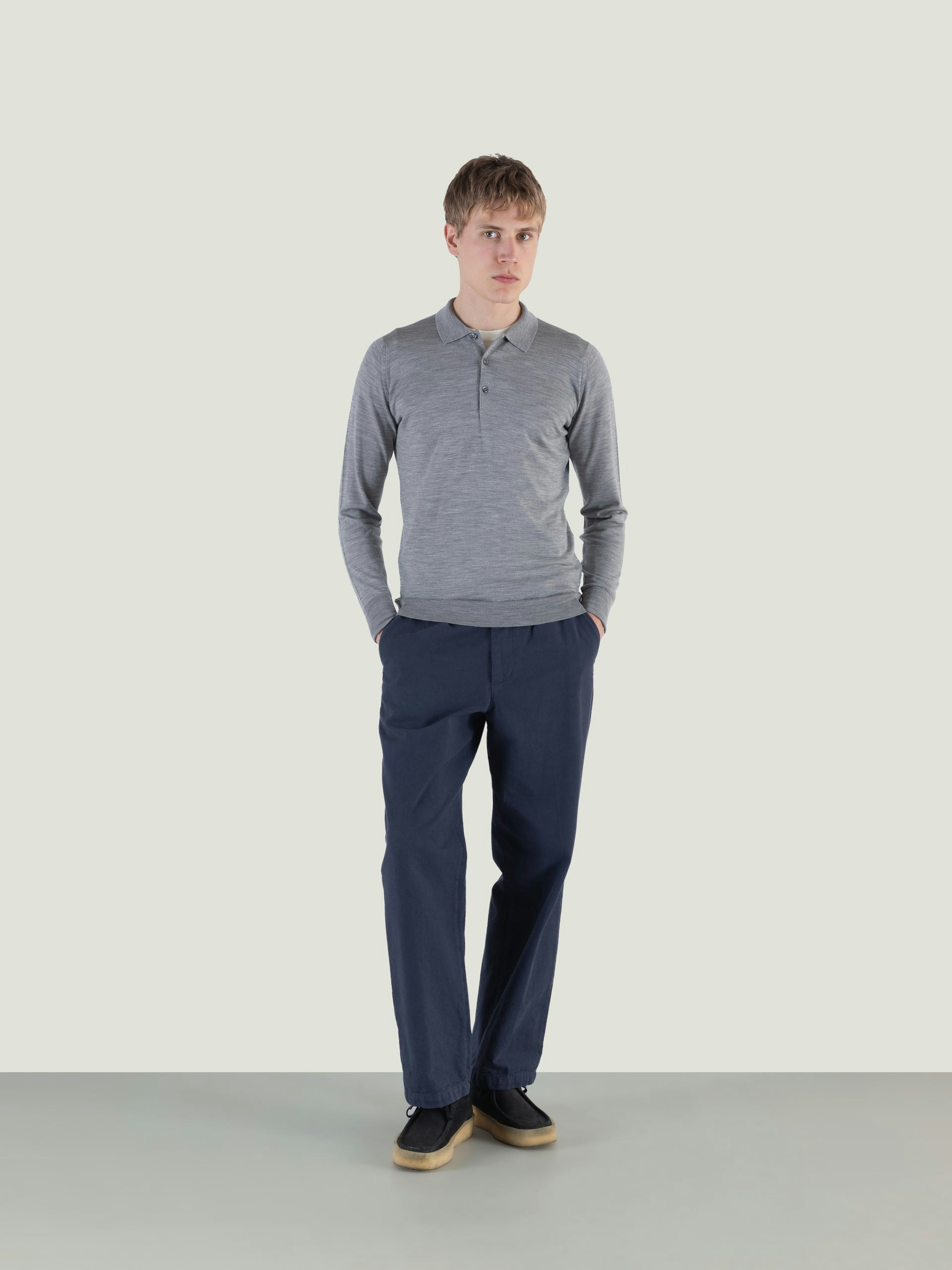 Cotswold - Extra Fine Merino Wool Polo Shirt | John Smedley