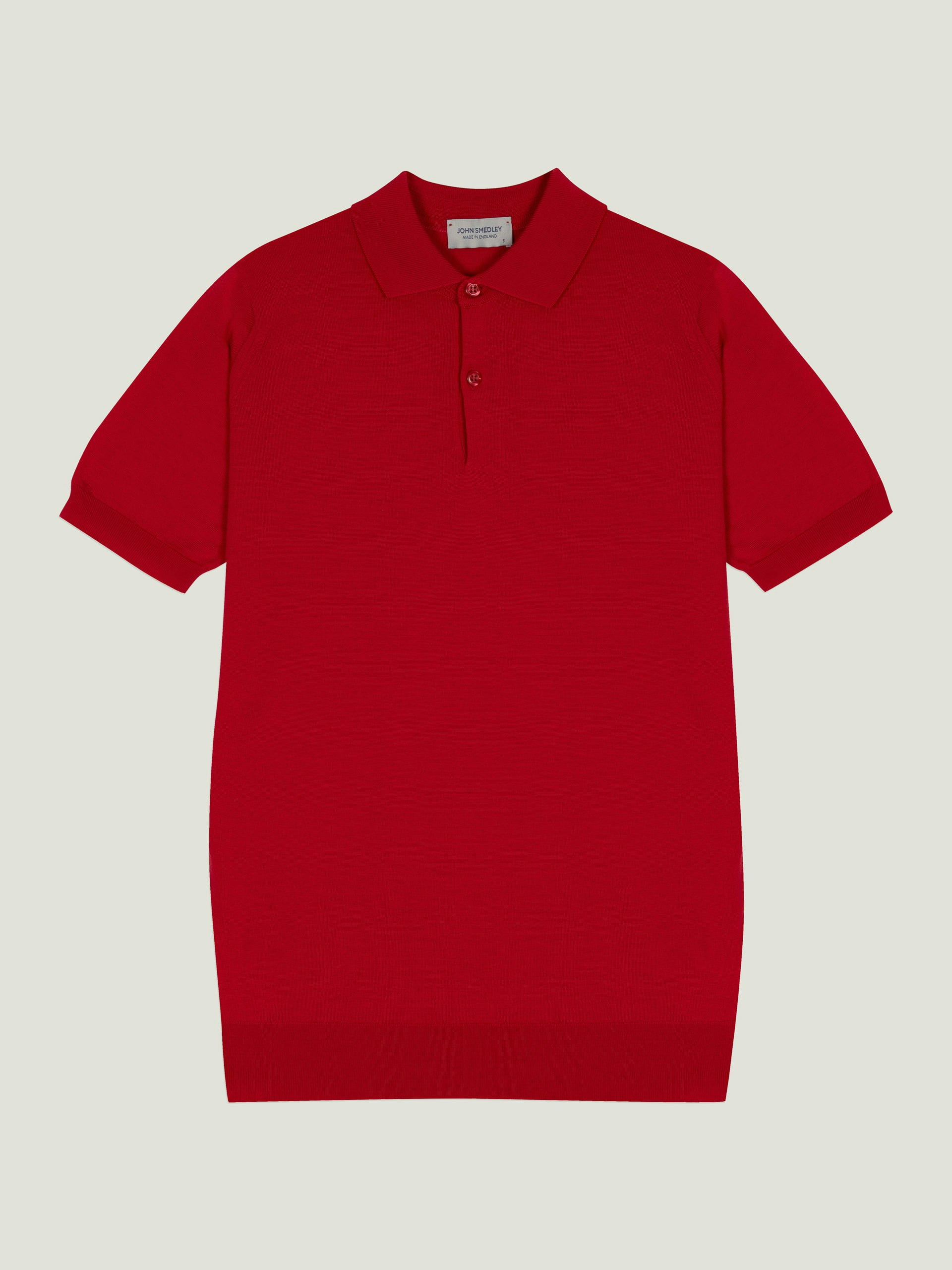 Payton - Extra Fine Merino Wool Polo Shirt | John Smedley