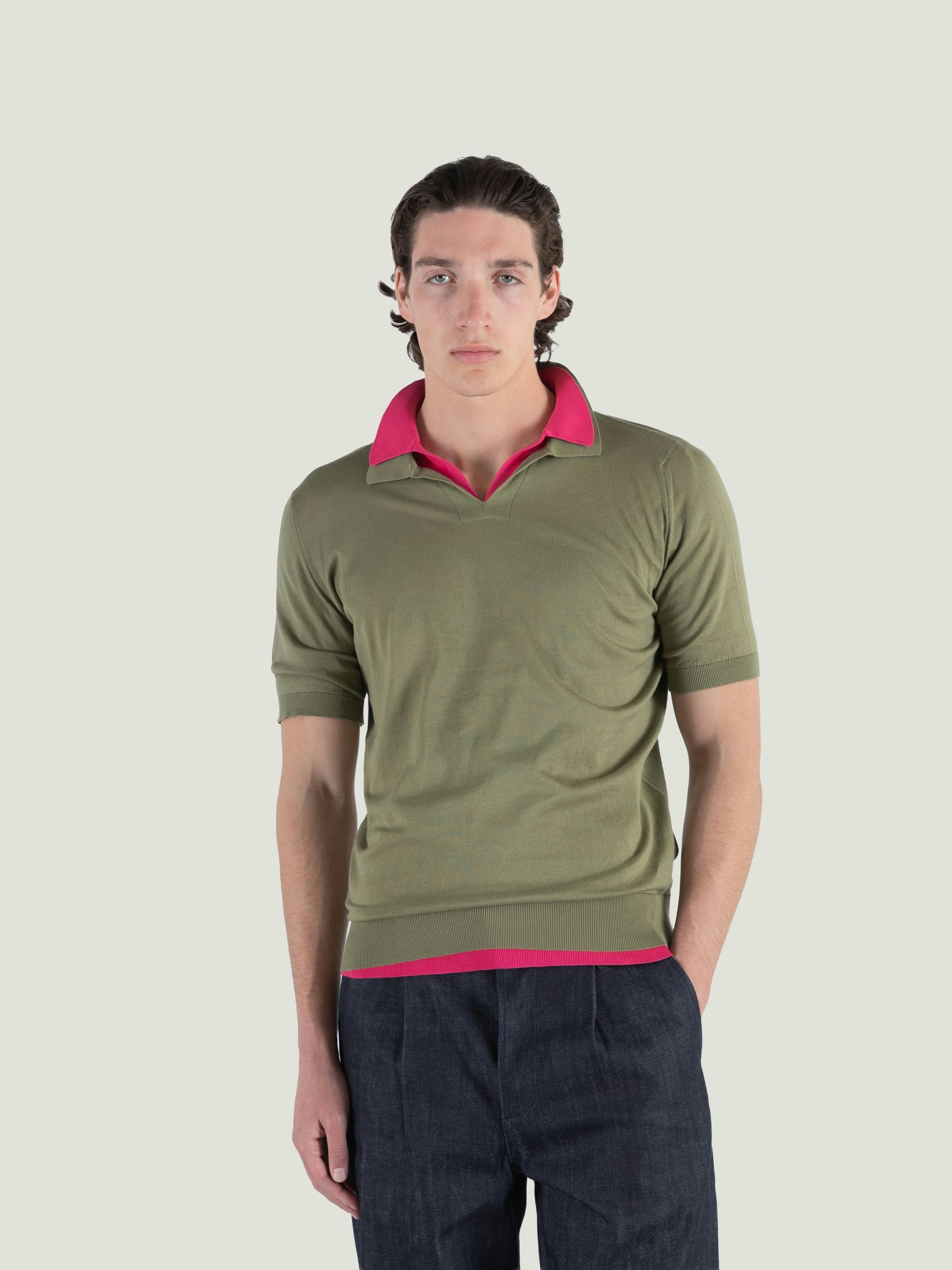 Donnelly - John Smedley's Sea Island Cotton Polo Shirt | John Smedley